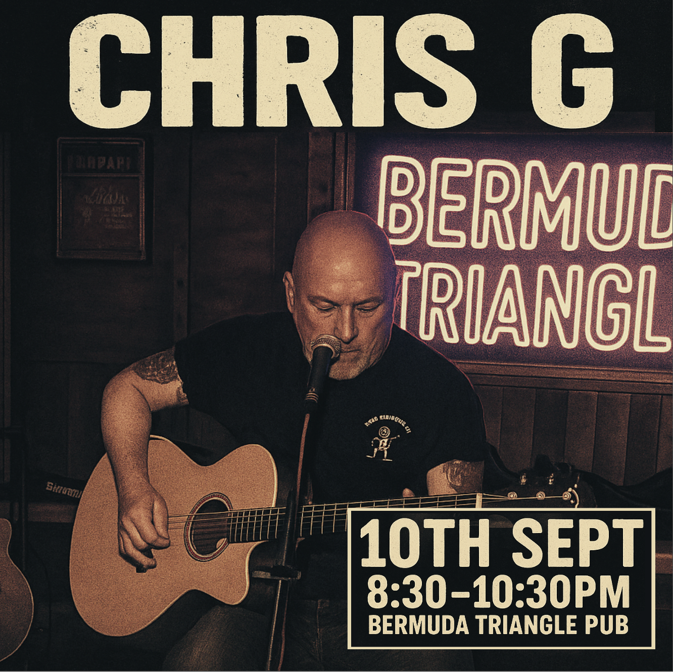 LIVE MUSIC 🎸Chris G (The Scanners)