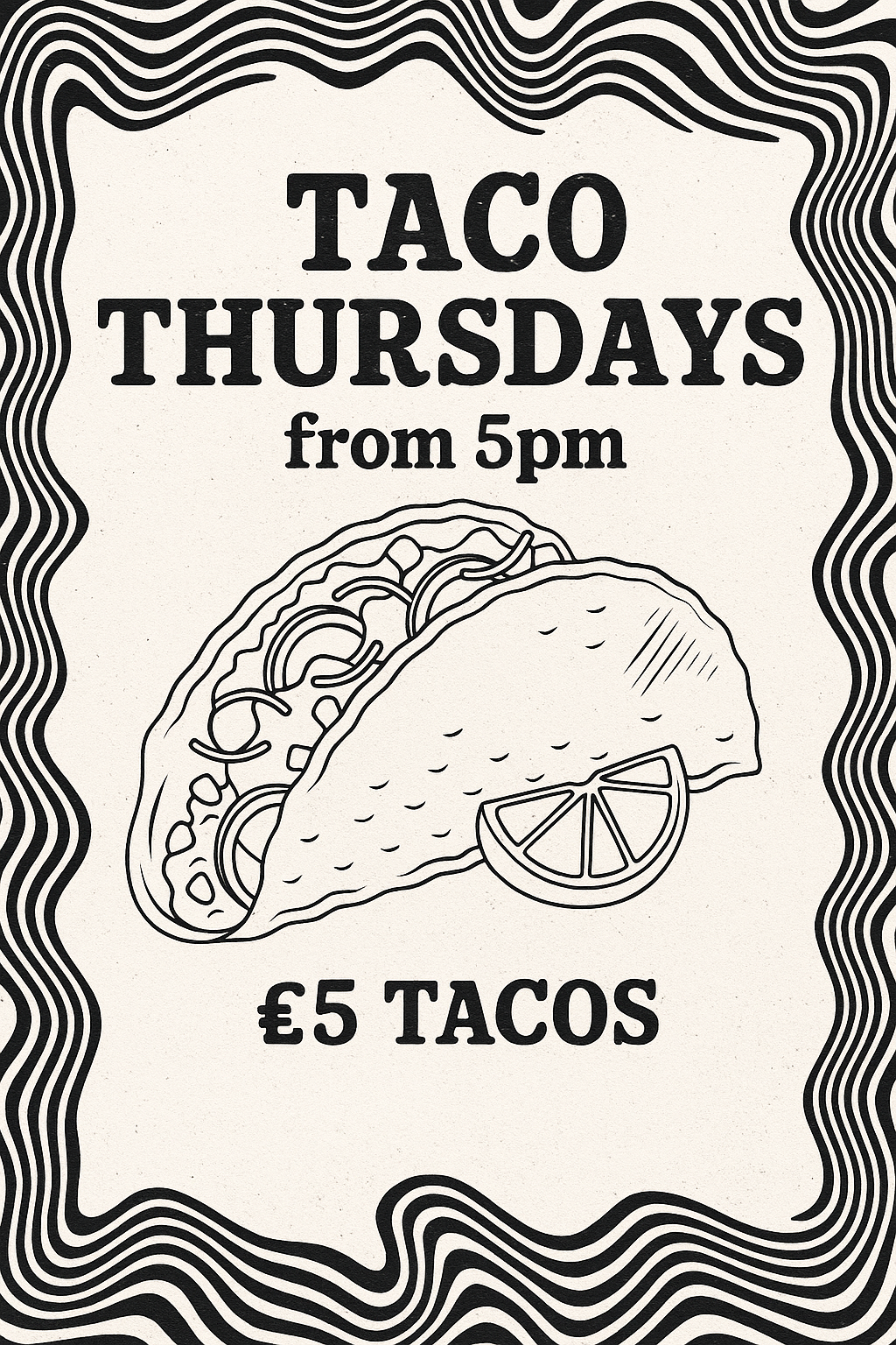 Skinny Malinkys TACO Thursdays 