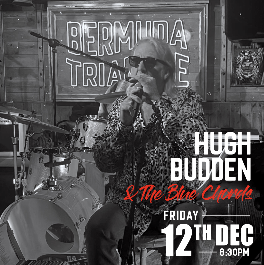 LIVE MUSIC  🎸Hugh Budden &amp; The Blue Chords  