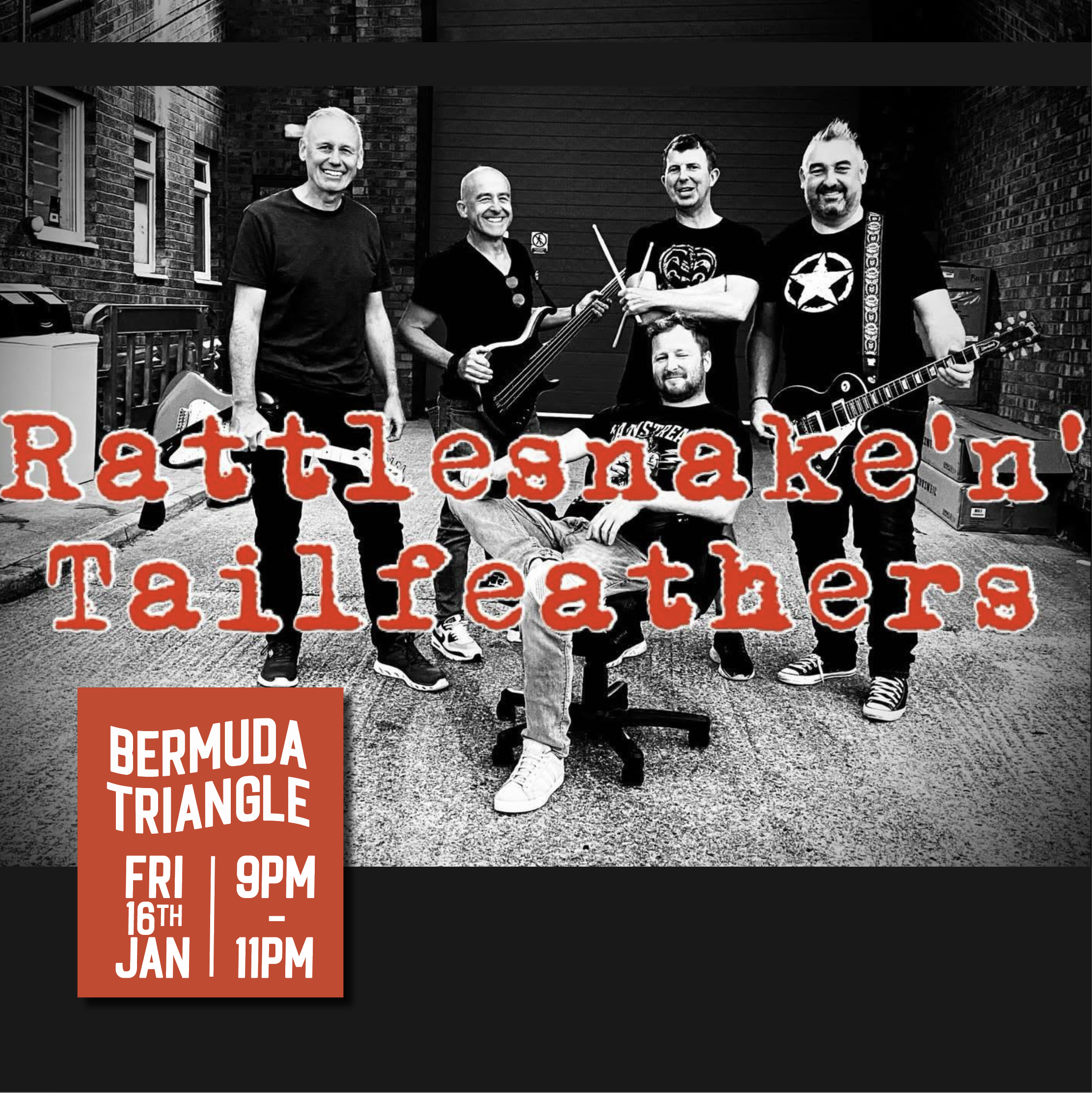 LIVE MUSIC  🎸Rattlesnake 'n' Tailfeathers 