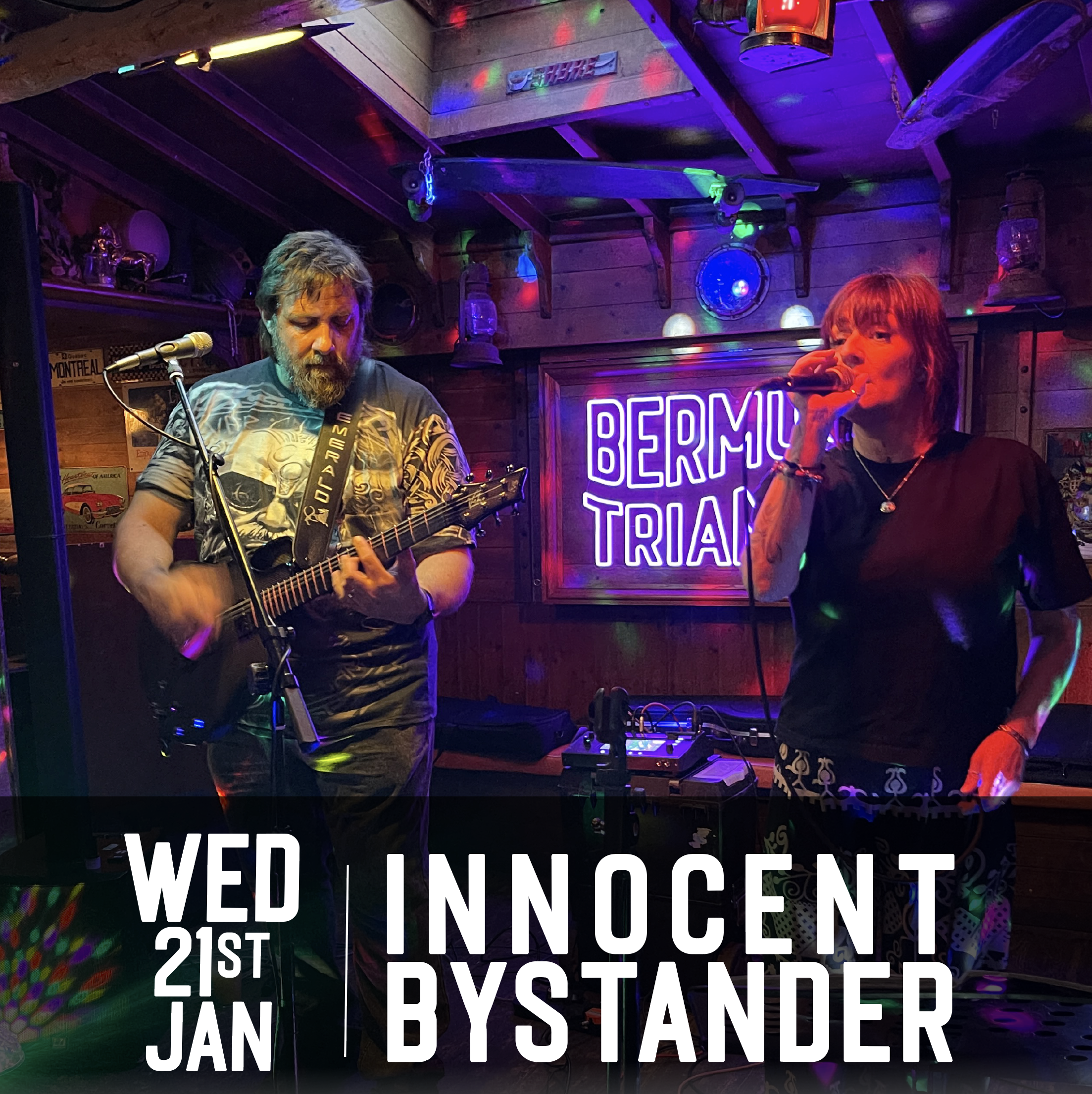 LIVE MUSIC  🎸 Innocent Bystander