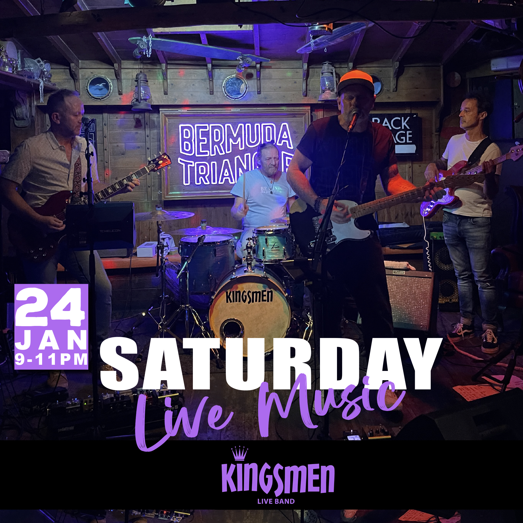 LIVE MUSIC  🎸 Kingsmen 