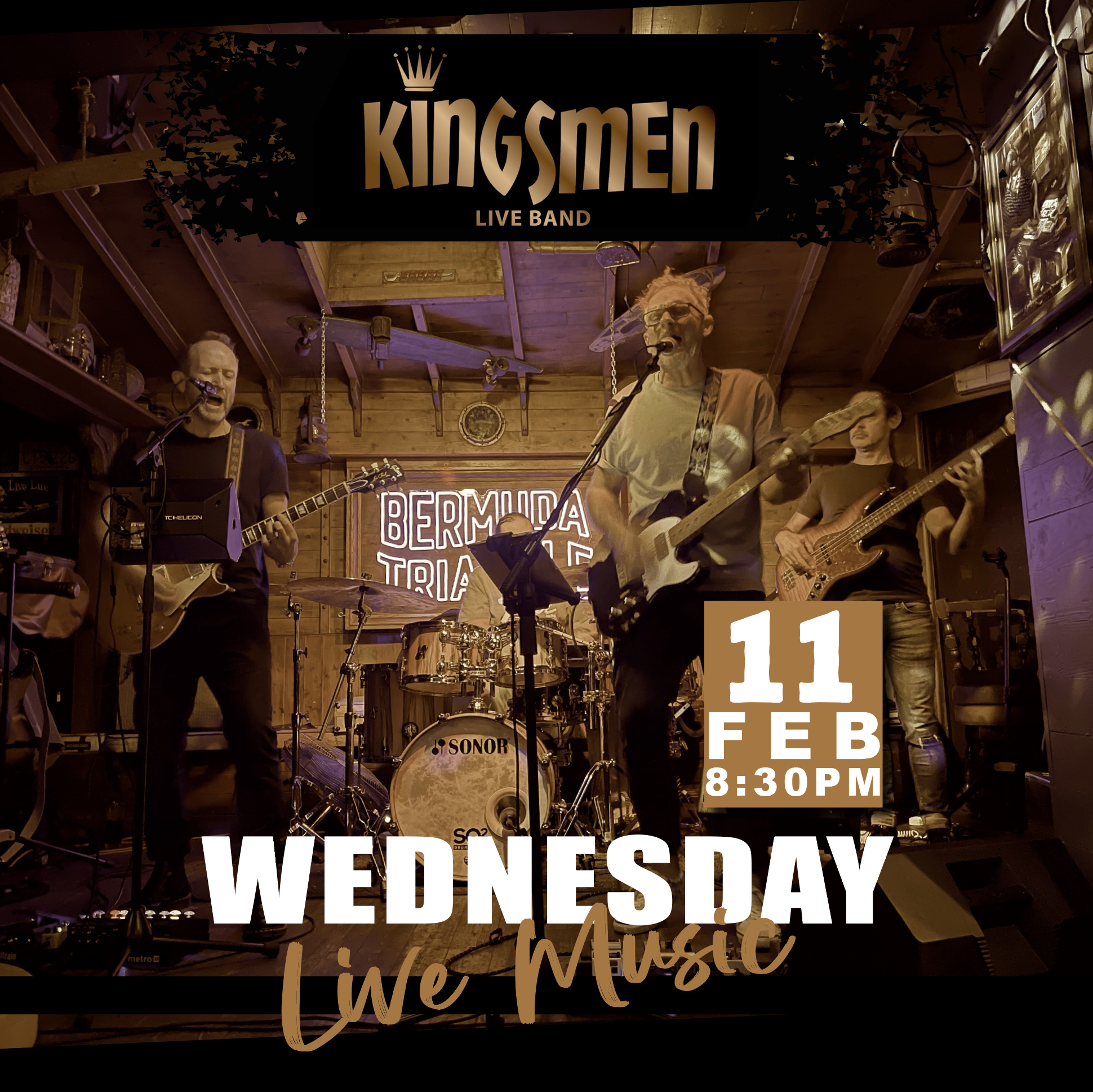 LIVE MUSIC  🎸Kingsmen