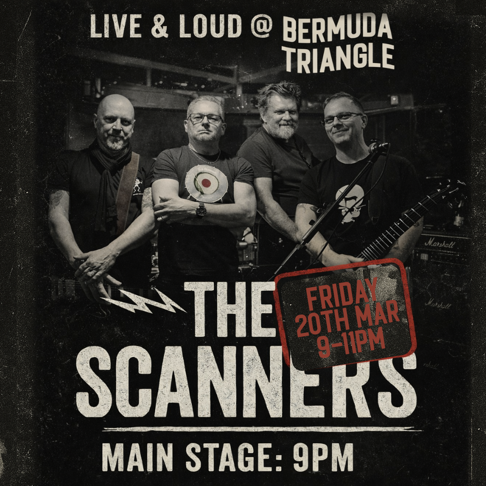 LIVE MUSIC  🎸 The Scanners 