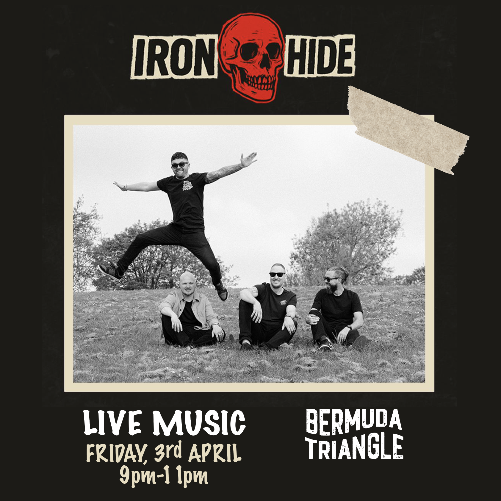 LIVE MUSIC  🎸 Iron Hide