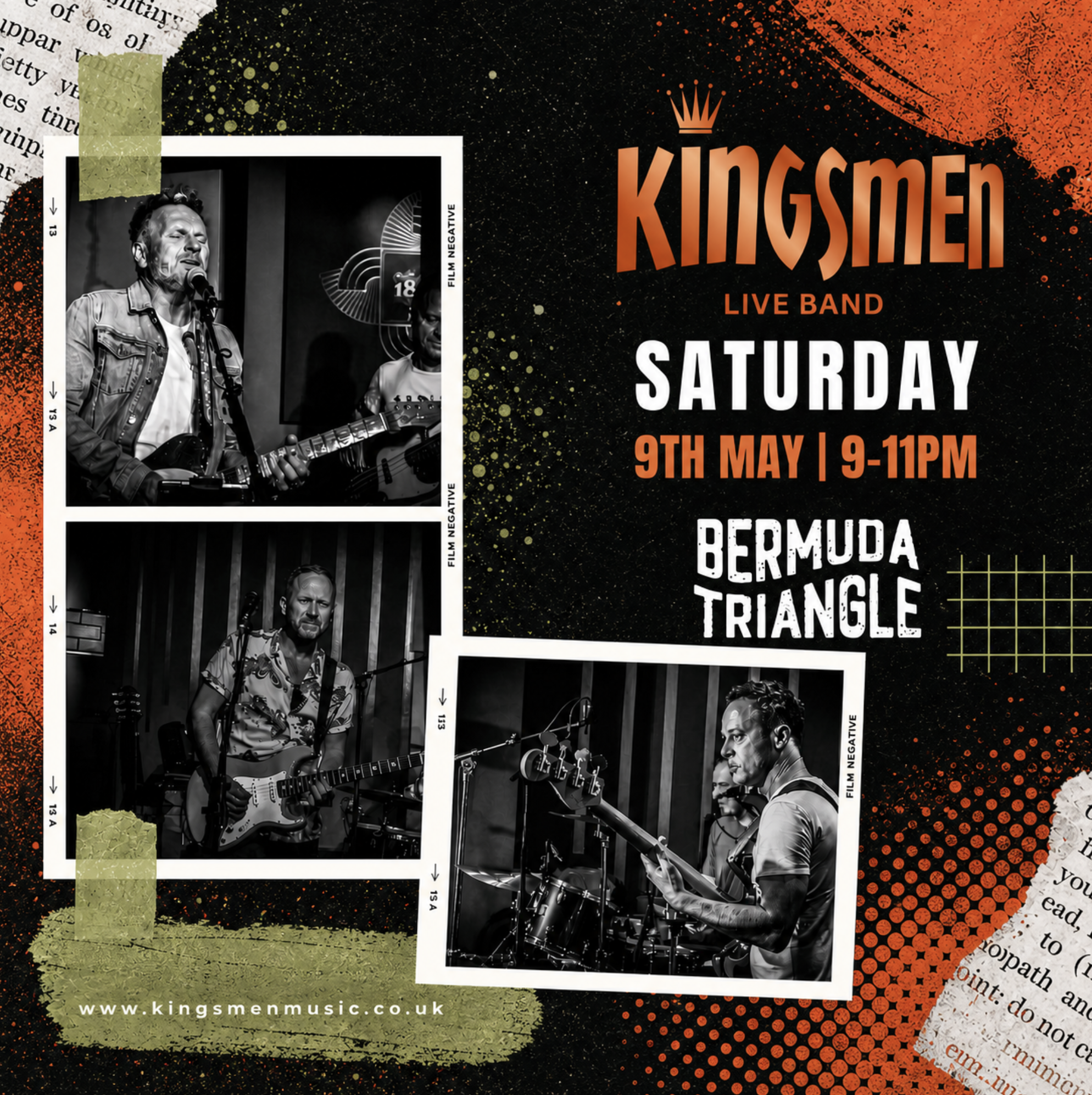 LIVE MUSIC:  Kingsmen 