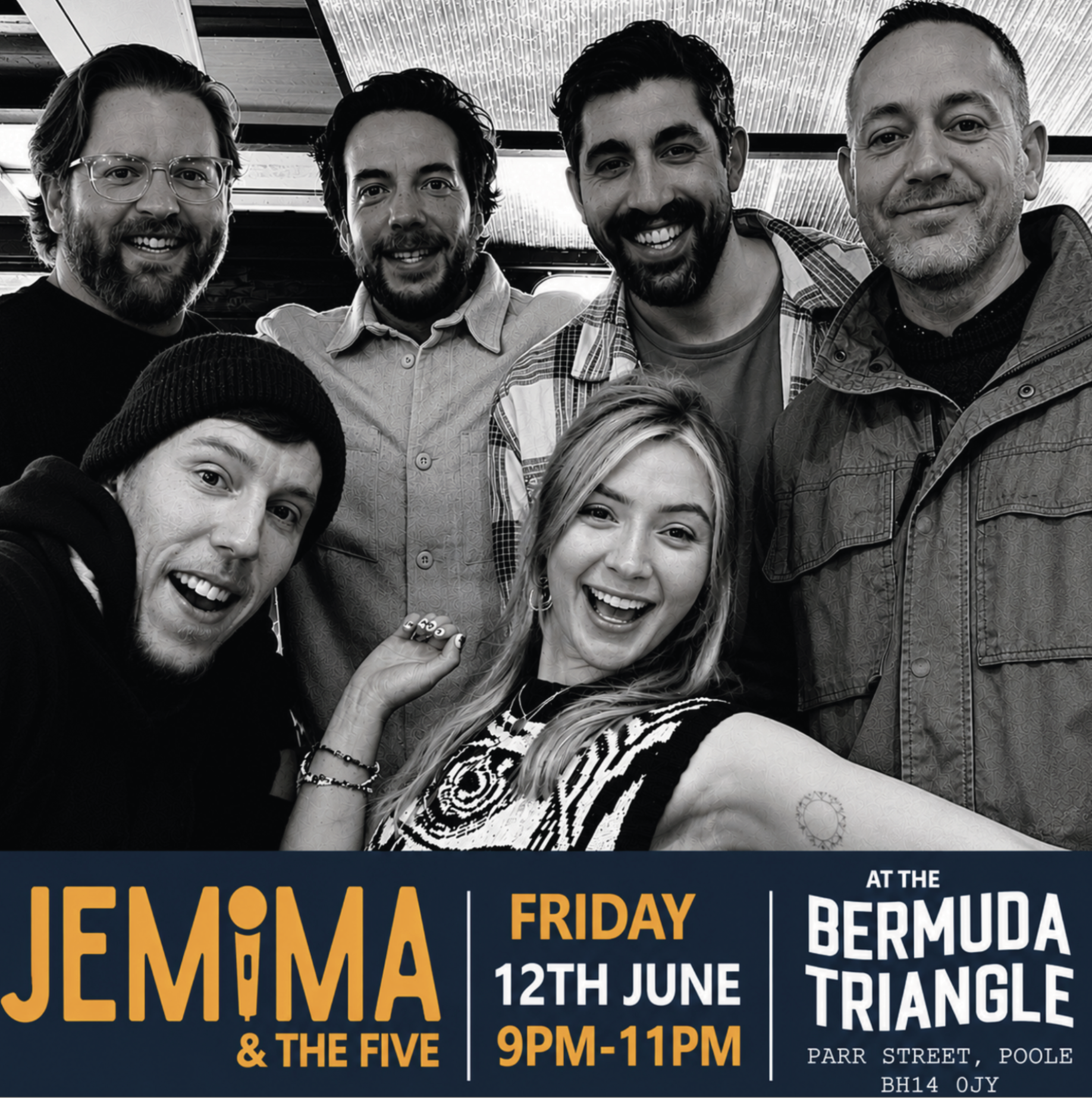 LIVE MUSIC  🎸 Jemima &amp; The Five