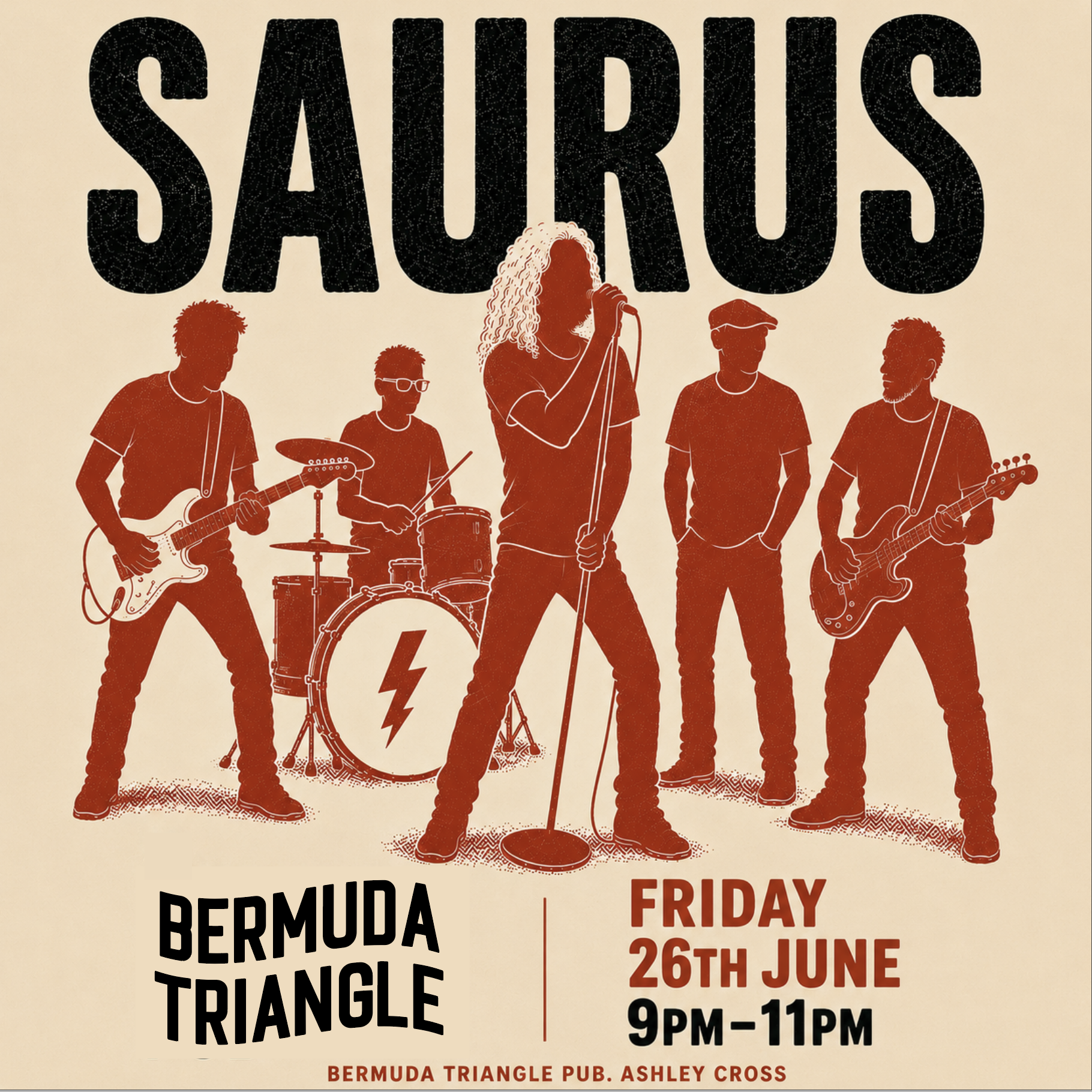LIVE MUSIC:  Saurus