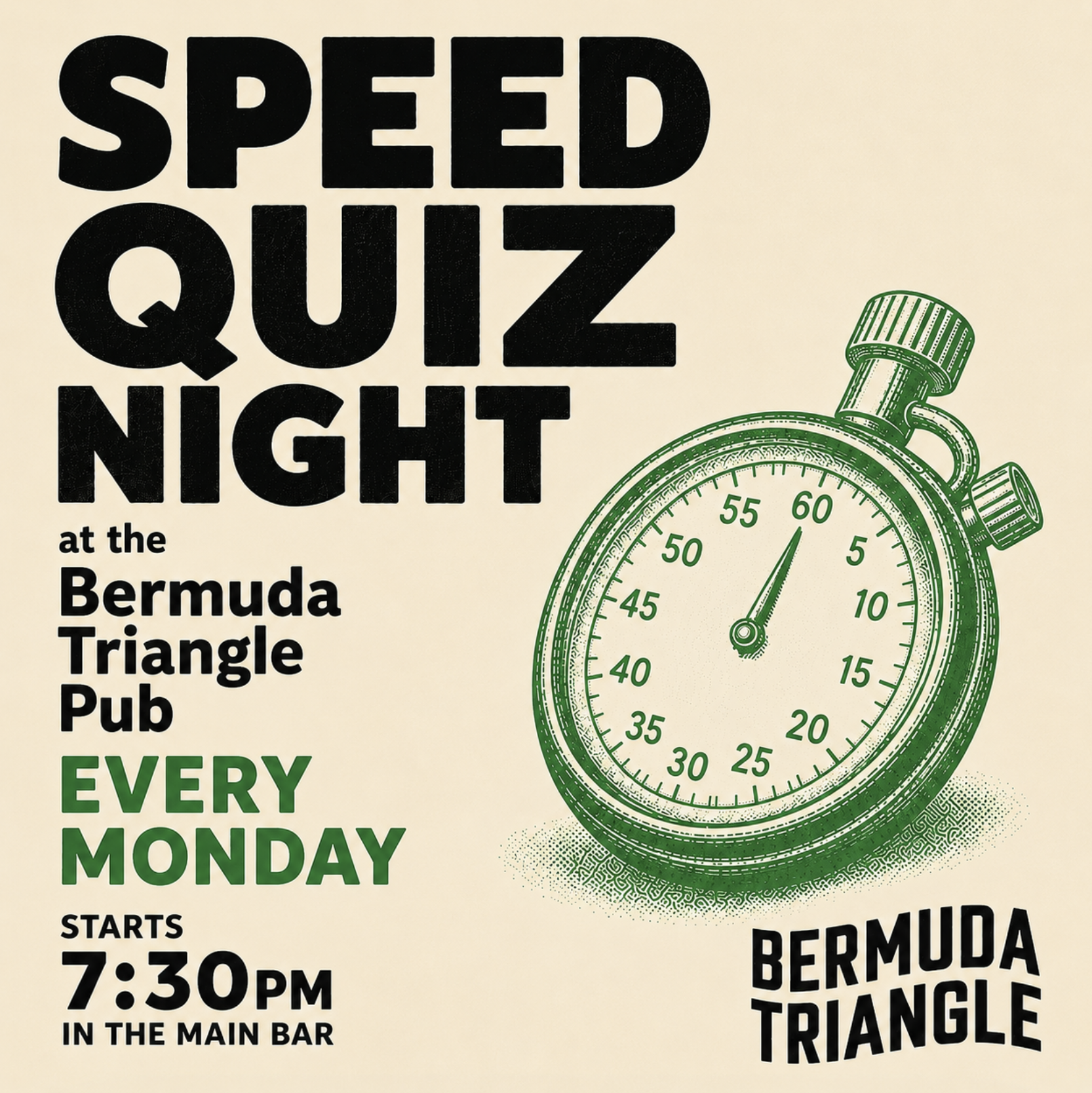 Monday Speed Quizzing  