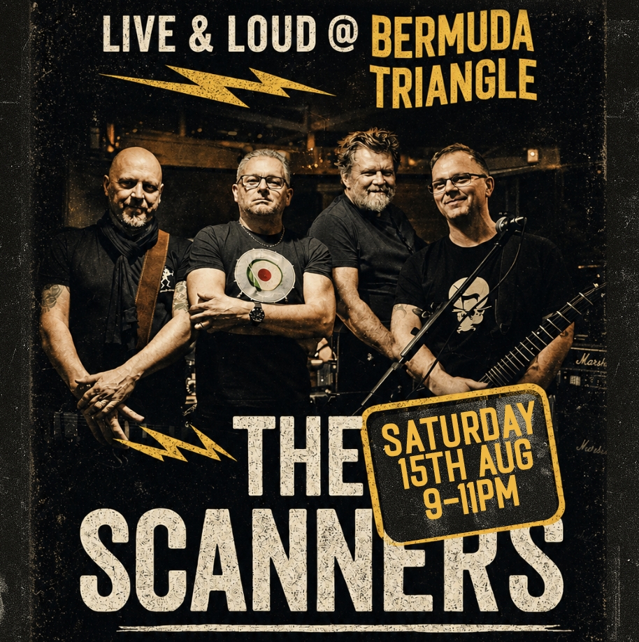 LIVE MUSIC:  The Scanners