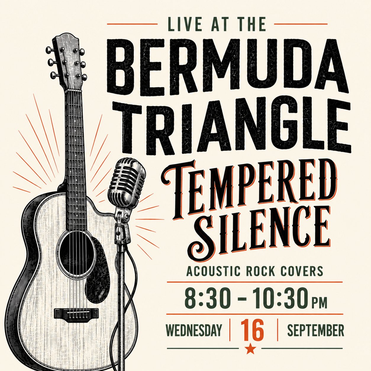 LIVE MUSIC 🎸Tempered Silence 