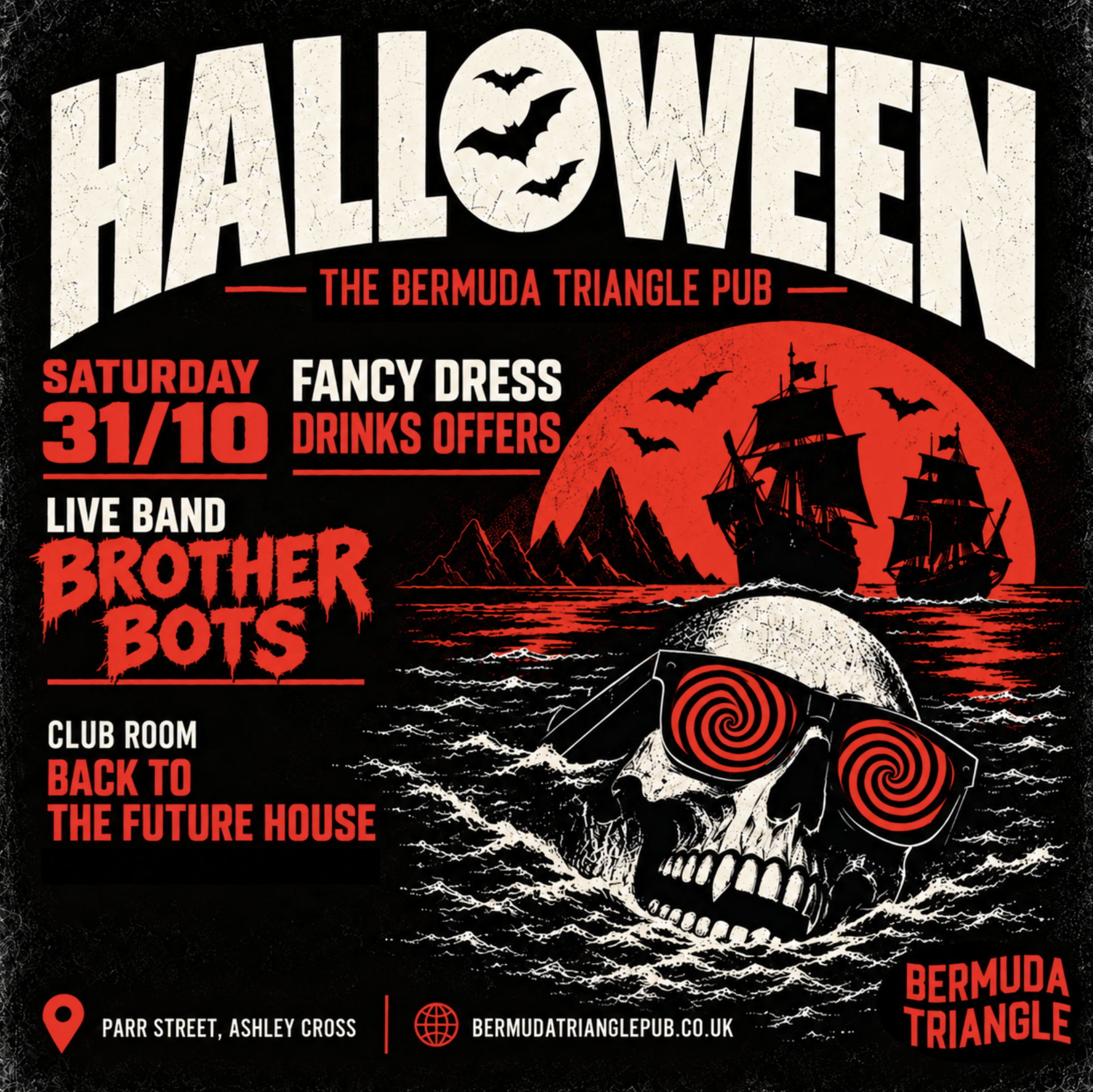 HALLOWEEN NIGHT  🎃 Saturday, 31st October  