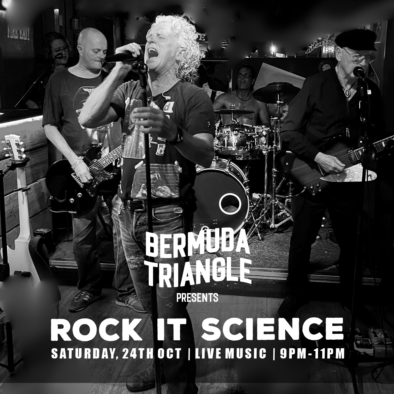 LIVE MUSIC:  Rock It Science 