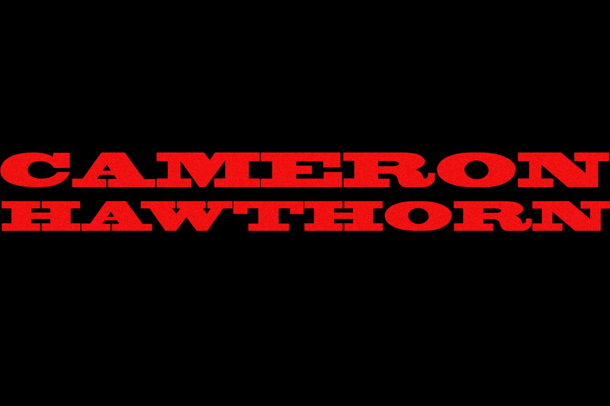 Cameron Hawthorn
