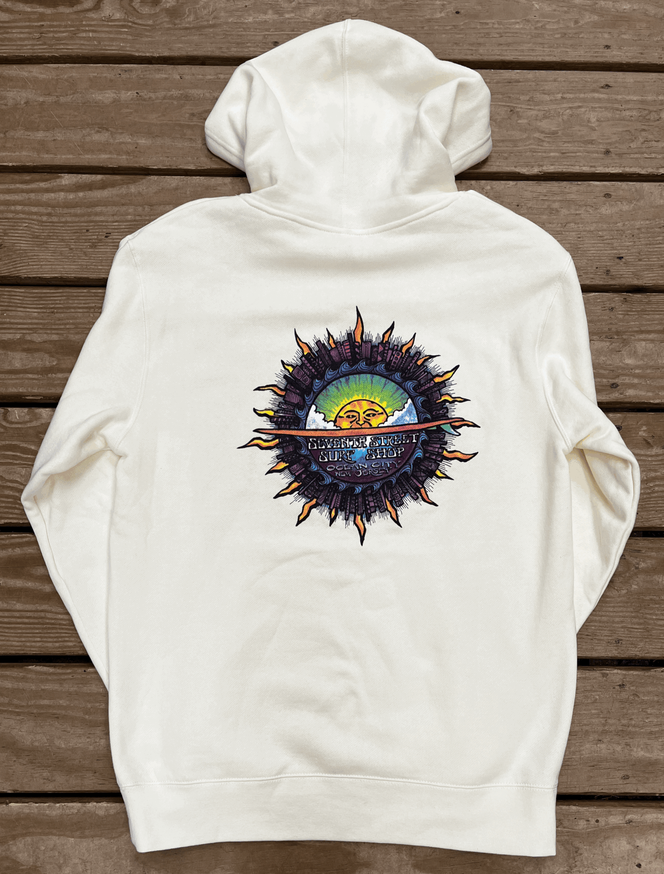 Mens Hoodie Bogy Sun Cream