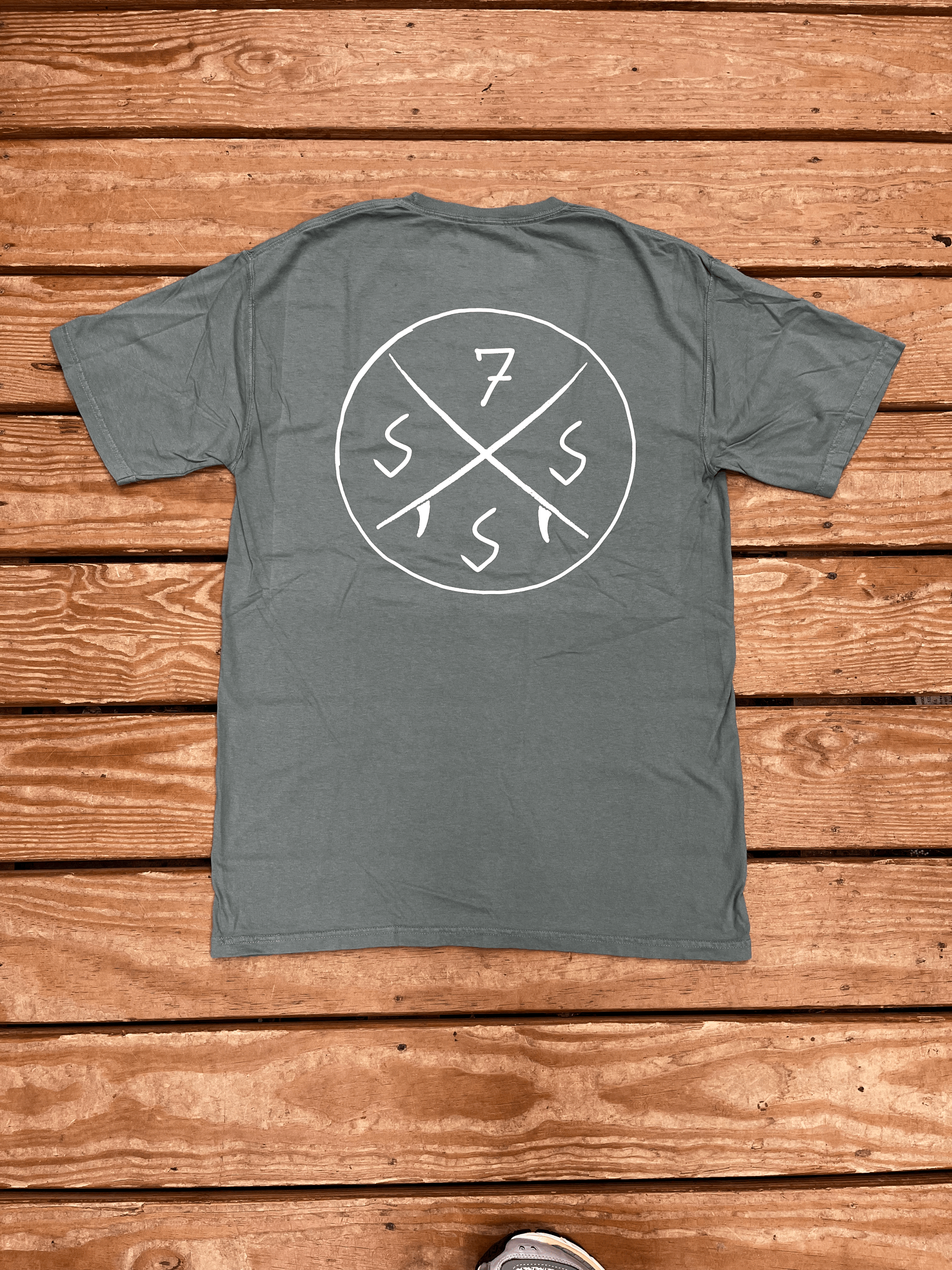 Mens Tee 7SSS Dark Sage