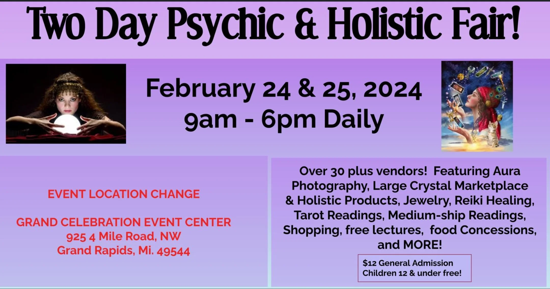 Rock Your World ~ NEW LOCATION ~ Grand Celebration Event Center ~Grand Rapids MI