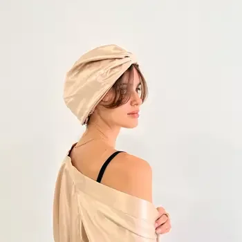 HoneyLux Luxury Organic Silk Sleeping Turban