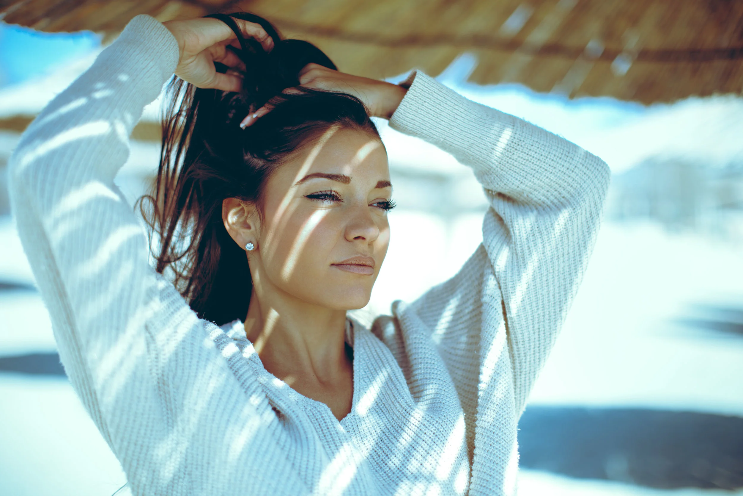 For beautiful skin, think Red, Light and Blue