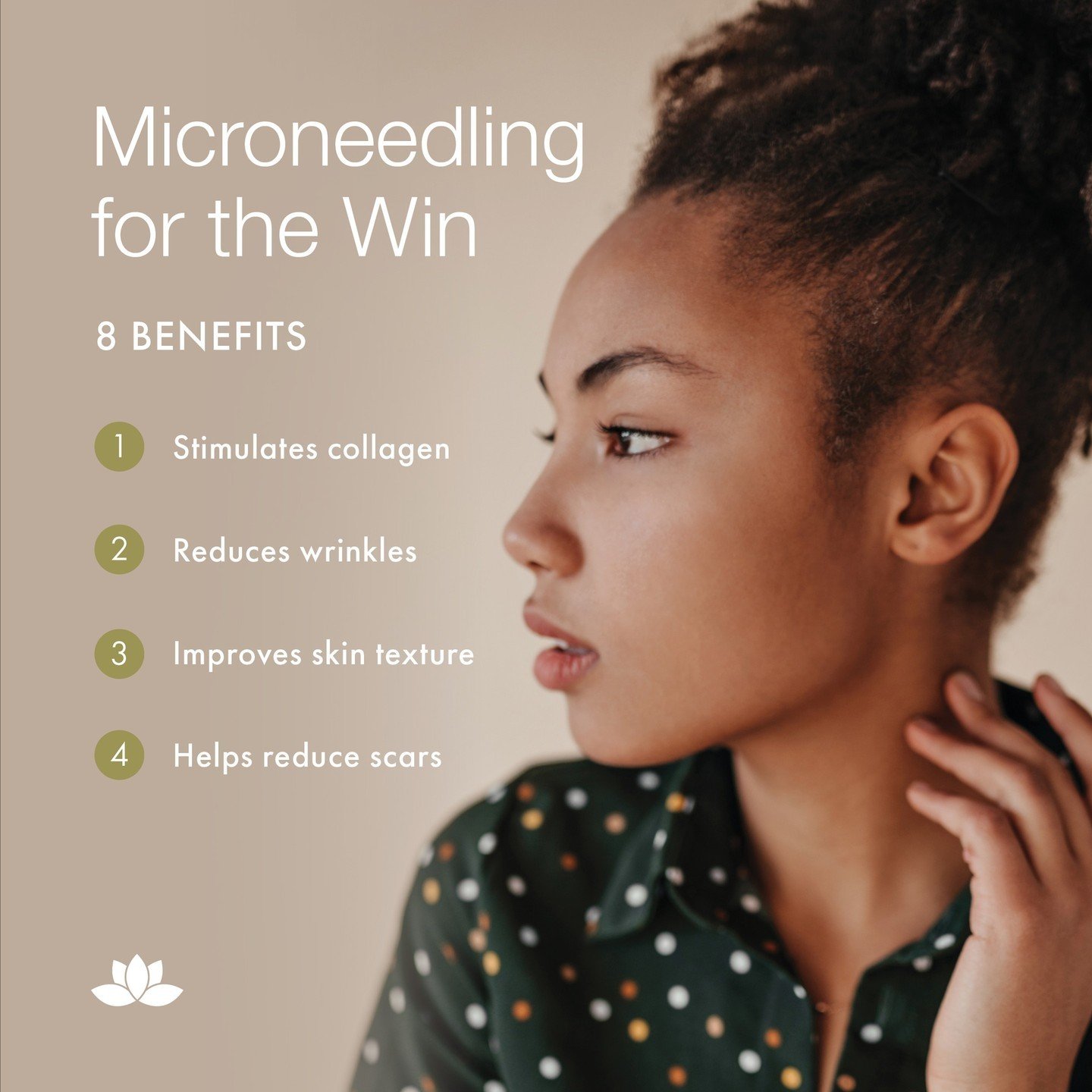 Microneedling, also known as collagen induction therapy, involves using a device with fine needles to create tiny punctures, or &quot;micro-injuries,&quot; in the skin. This process stimulates the body's natural healing response, leading to increased