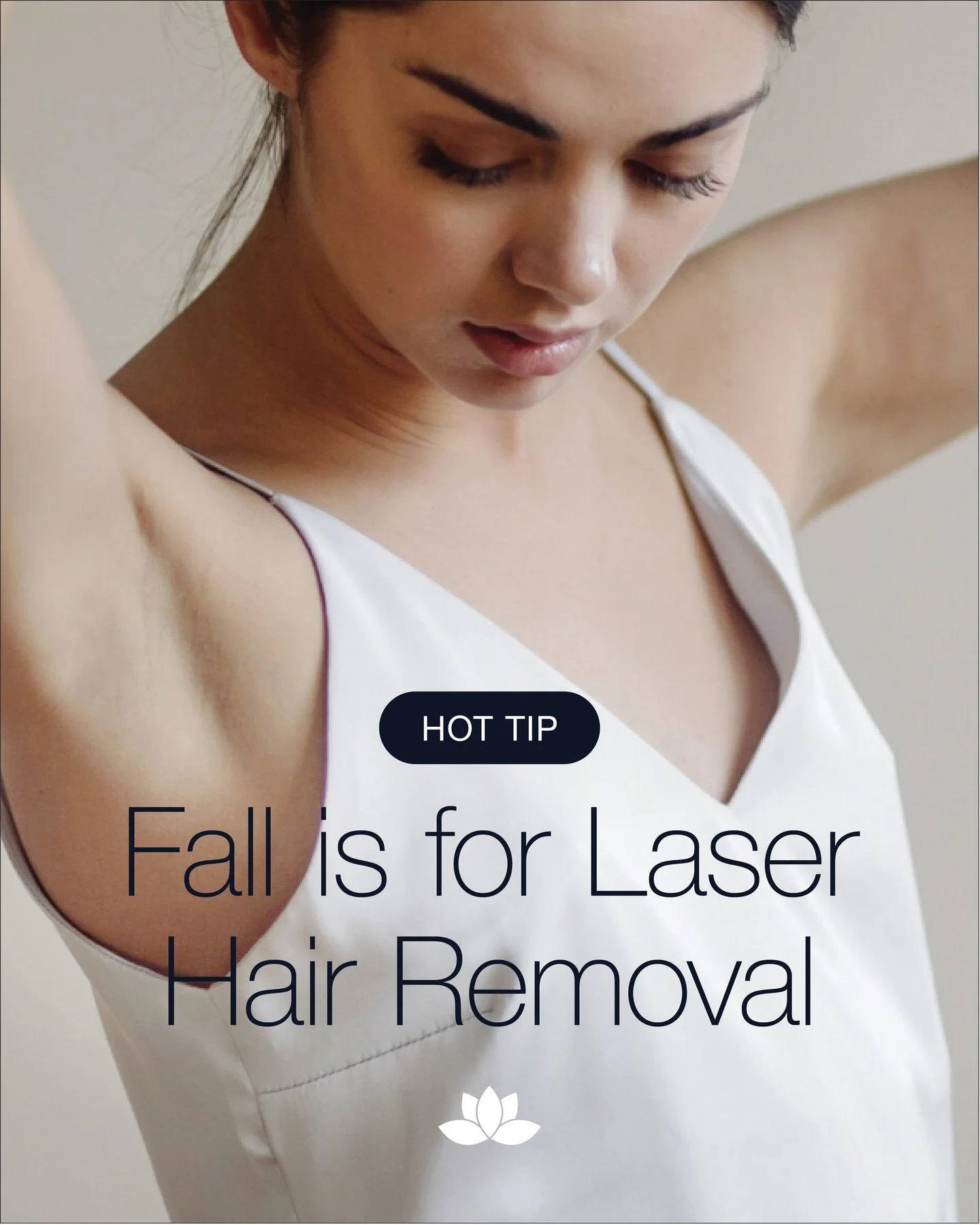As the weather cools down, it&rsquo;s the perfect season to start laser hair removal! 🍂 Beginning treatments in fall means smoother, hair-free skin by spring and summer, just in time to show it off.⁠
⁠
Laser hair removal targets unwanted hair on:⁠
&