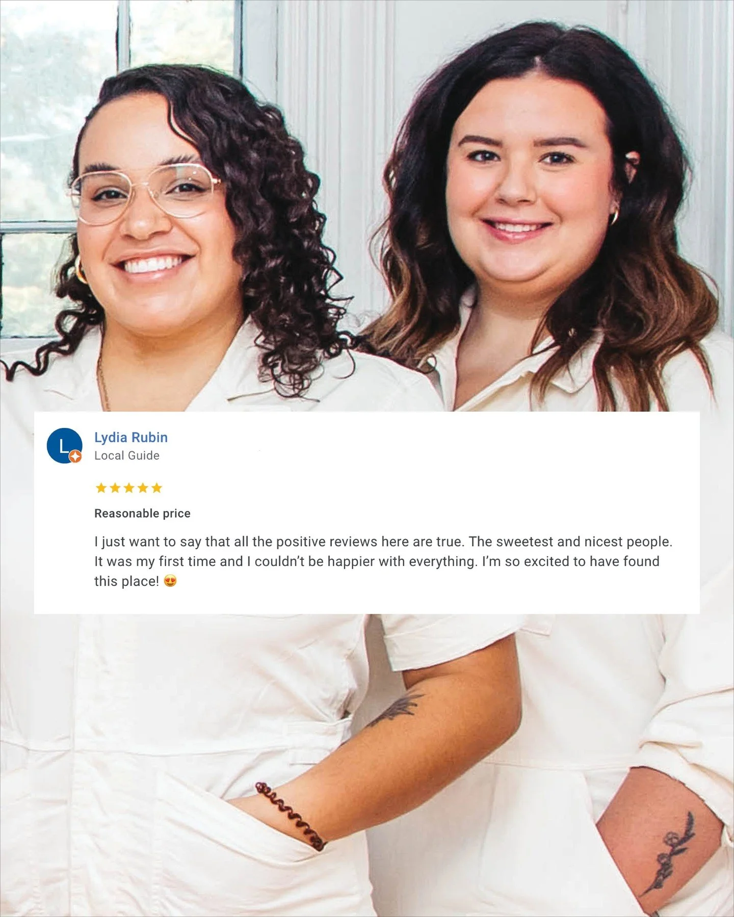 We have the best clients 💛 Thank you, Lydia, for the kind words. We&rsquo;re so glad you found us (and felt the love)! ⁠
⁠
#medspahudsonvalley #kingstonny #skinlove #glow