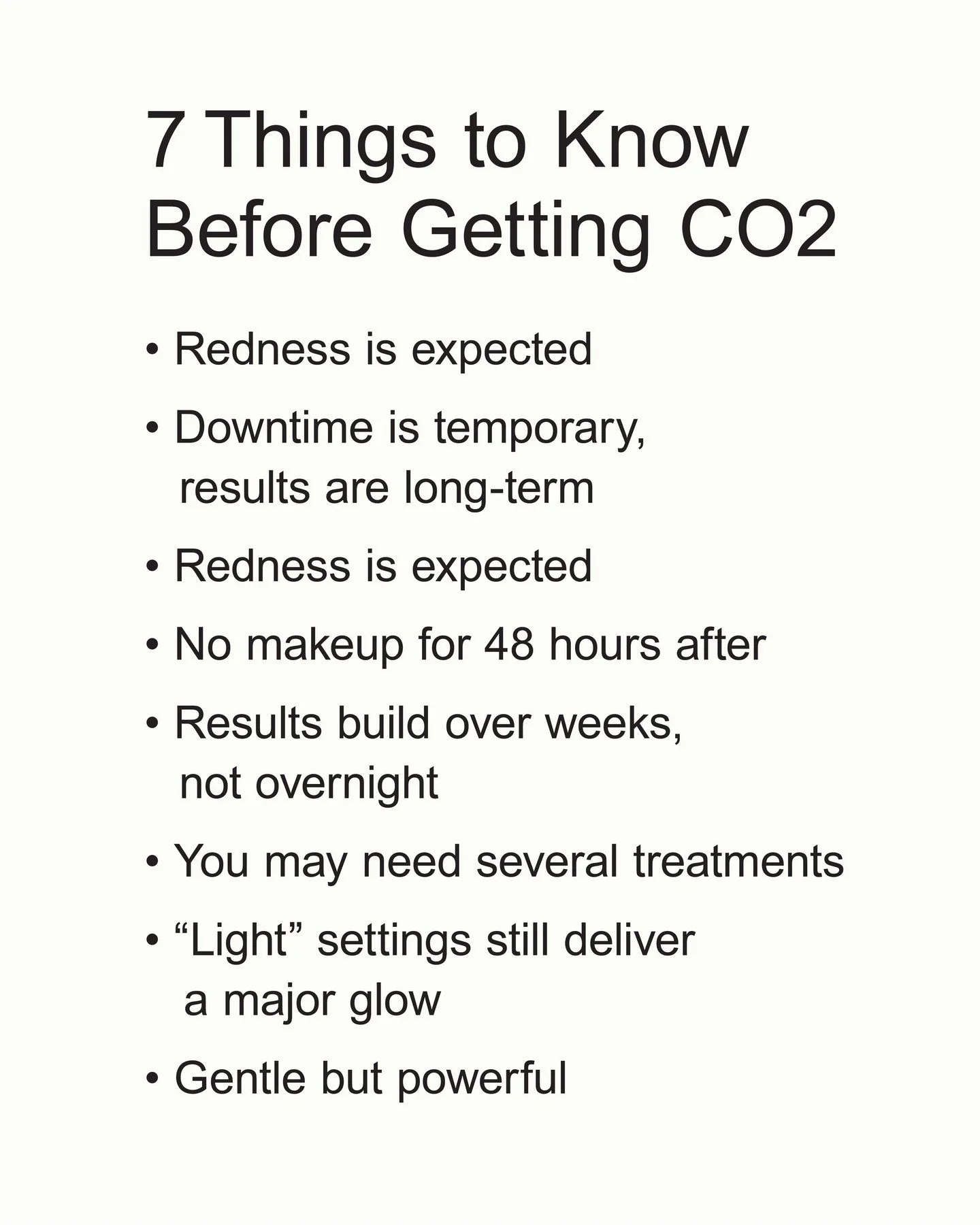 Thinking about CO2 laser? Here&rsquo;s what to know before you glow. ✨ And don&rsquo;t forget to RSVP for our CO2 Event on 12/4! Enjoy one-night-only discounts, see a live demo, and get all your questions answered. ⚡️😀 Link in bio to join!⁠
⁠
#SkinH