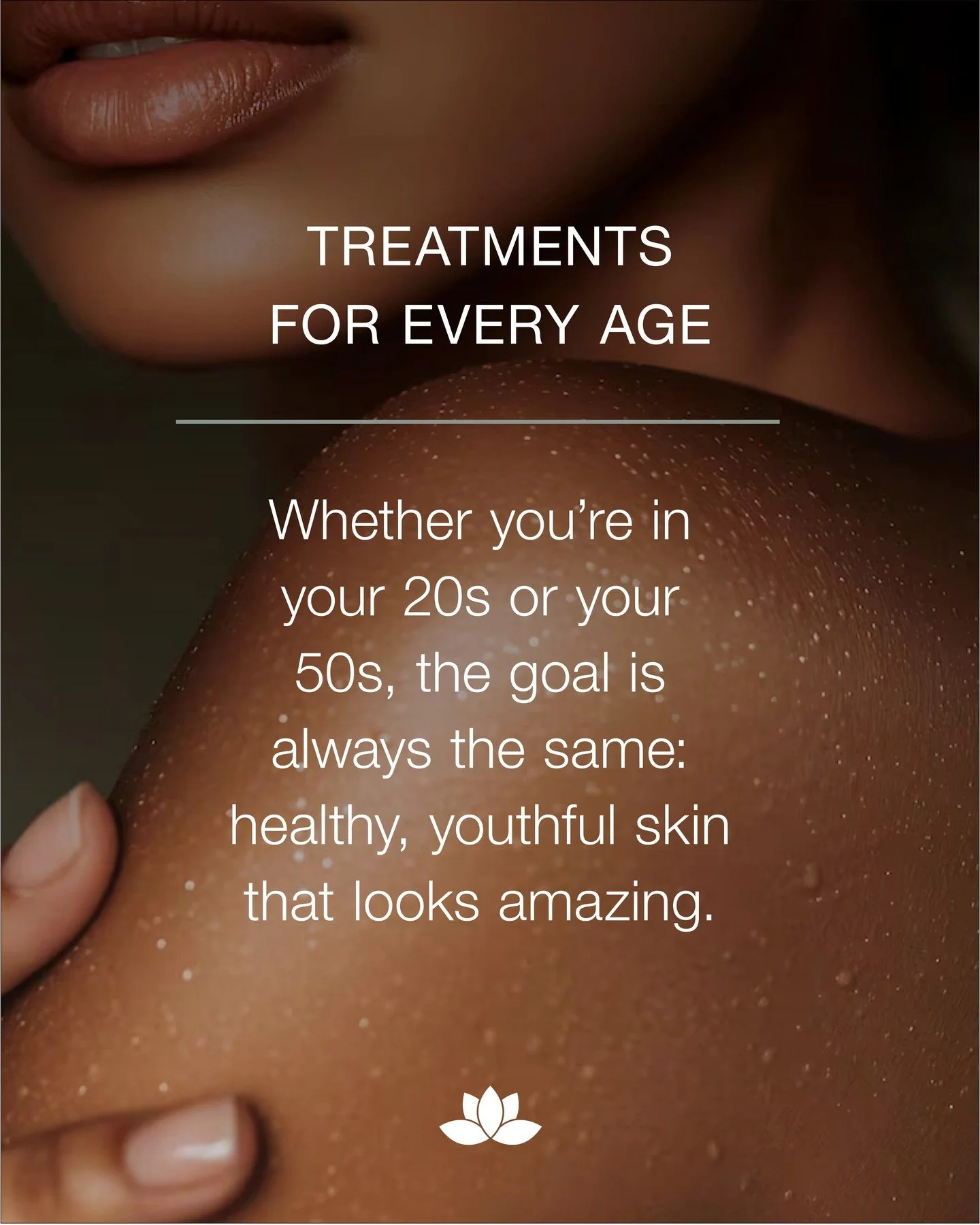As your skin evolves, your treatment plan should, too. ✨ Whether you&rsquo;re focused on prevention, correction, or rejuvenation, there&rsquo;s a personalized path to healthy, radiant skin. 💦 There&rsquo;s no perfect age to start&hellip; only the pe