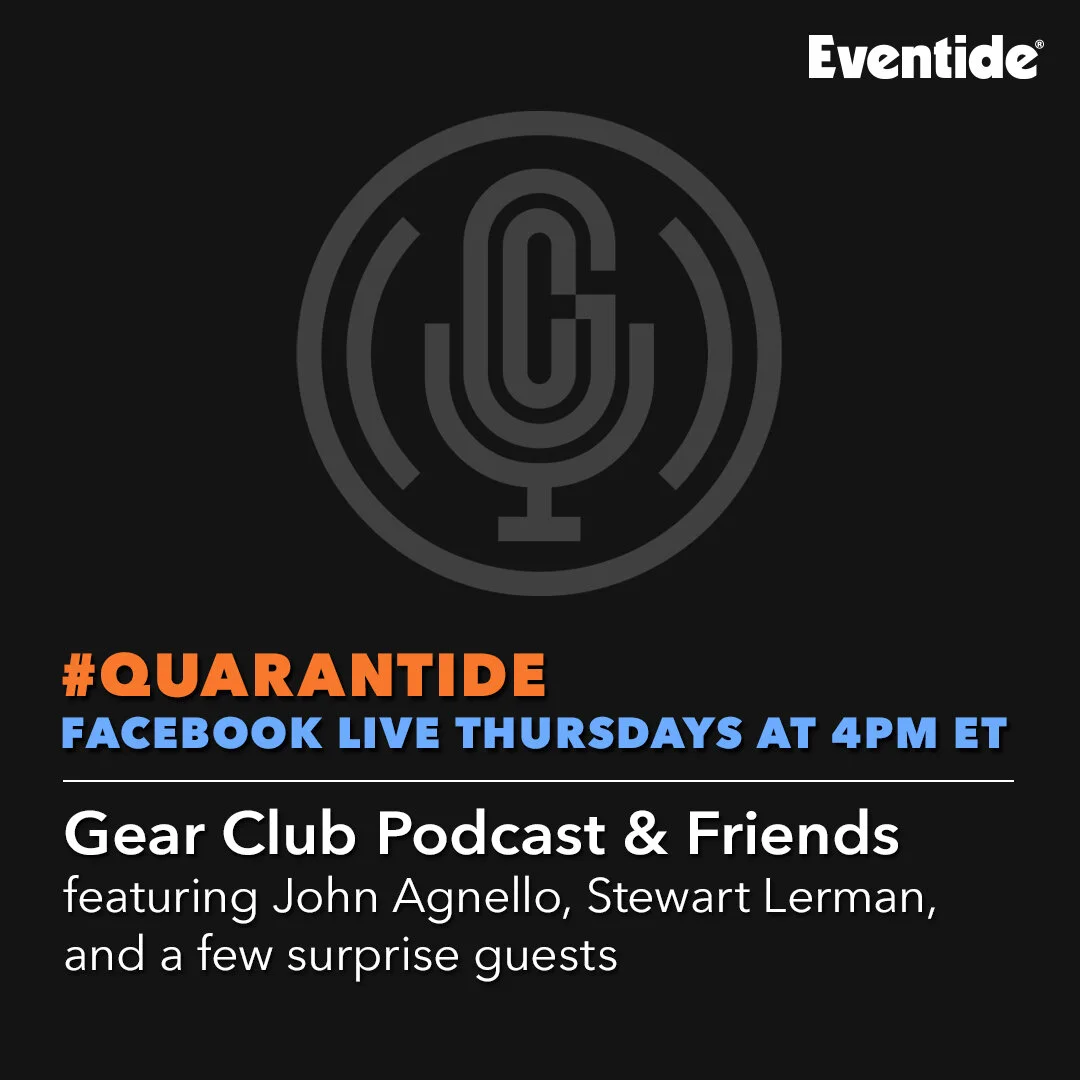 Gear Club Live on Facebook Series #Quarantide