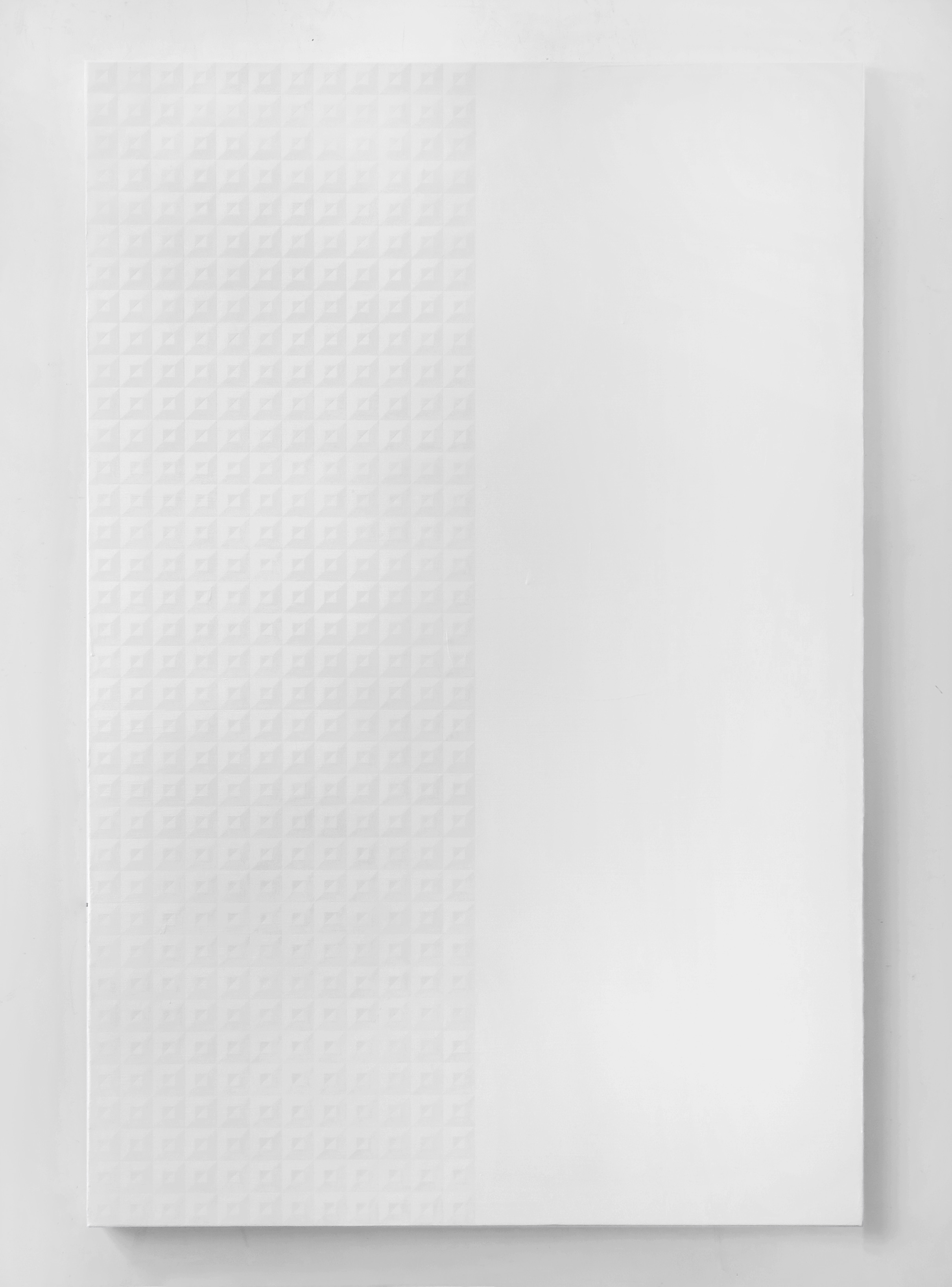 Matt Mignanelli Titan , 2014 Gloss and matte enamel on canvas, 72 x 48 inches