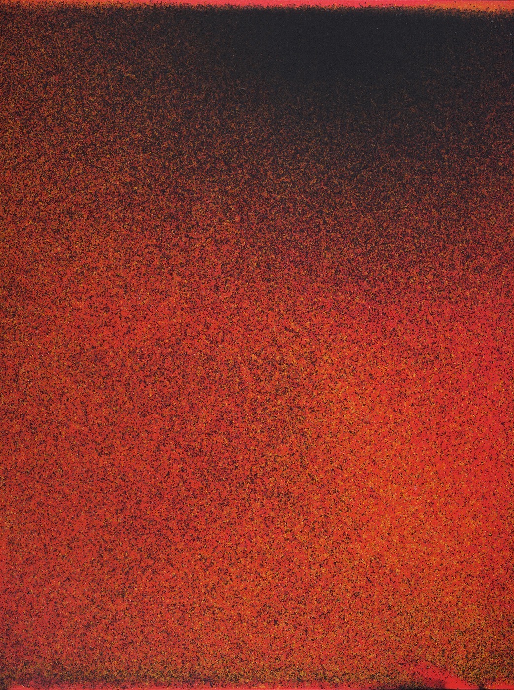 John Knuth The Indefinite Sunset , 2016 Acrylic/flyspeck on canvas, 48 x 36 inches SOLD