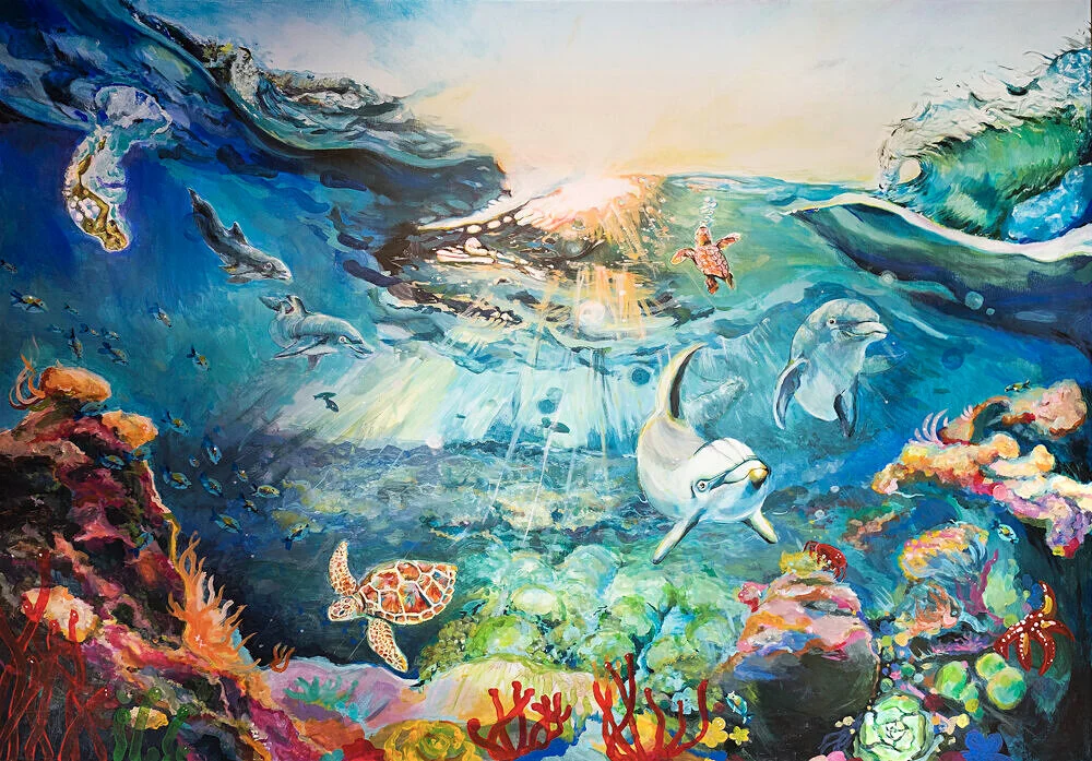 Escape To Seascape-painting-prints