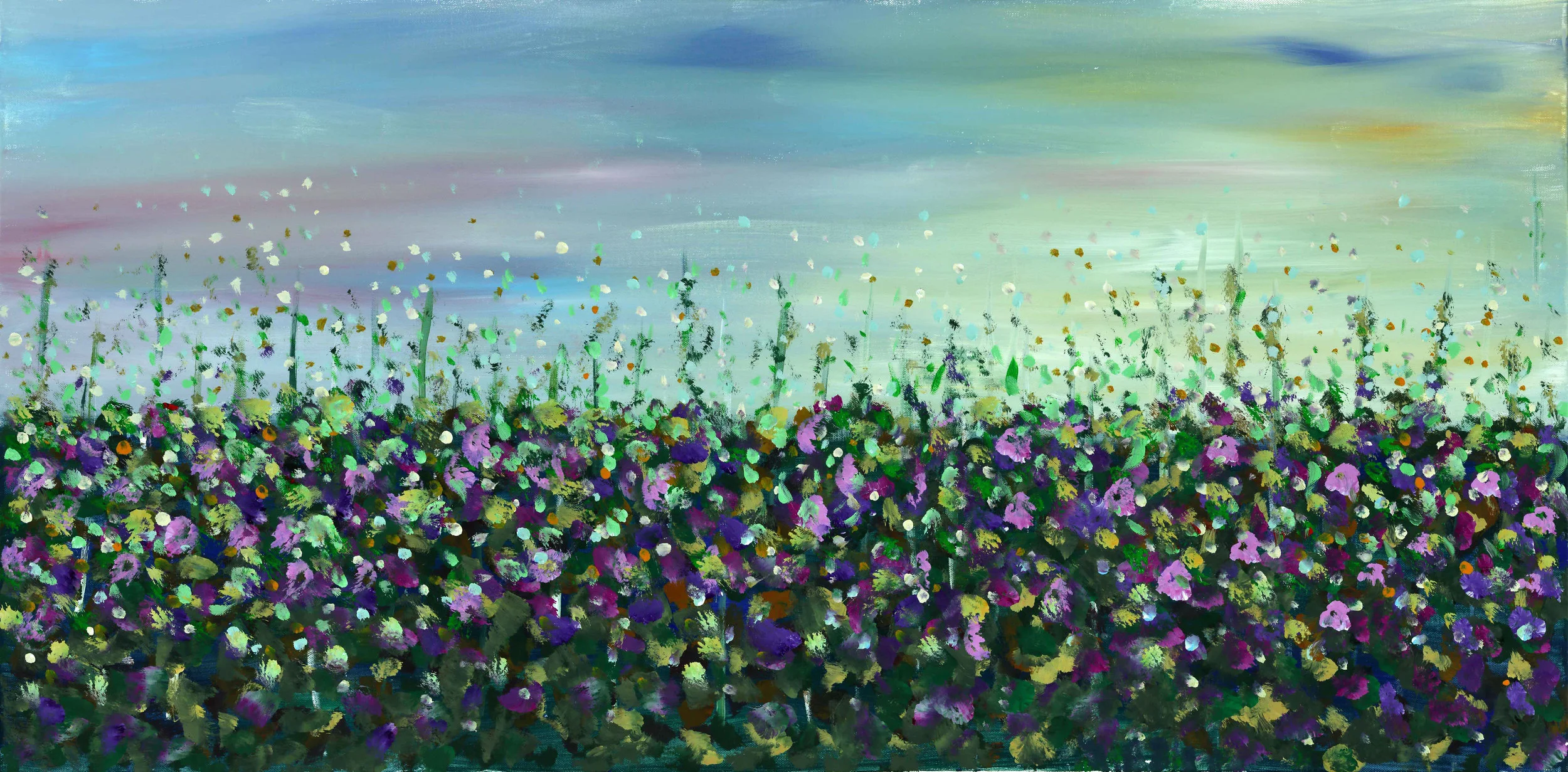 Above and Below 48"H x 24"W x 1.5"D