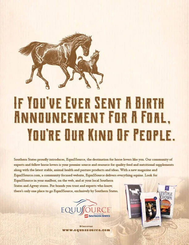 Print Ads, In-Store Signage, and Digital Ads