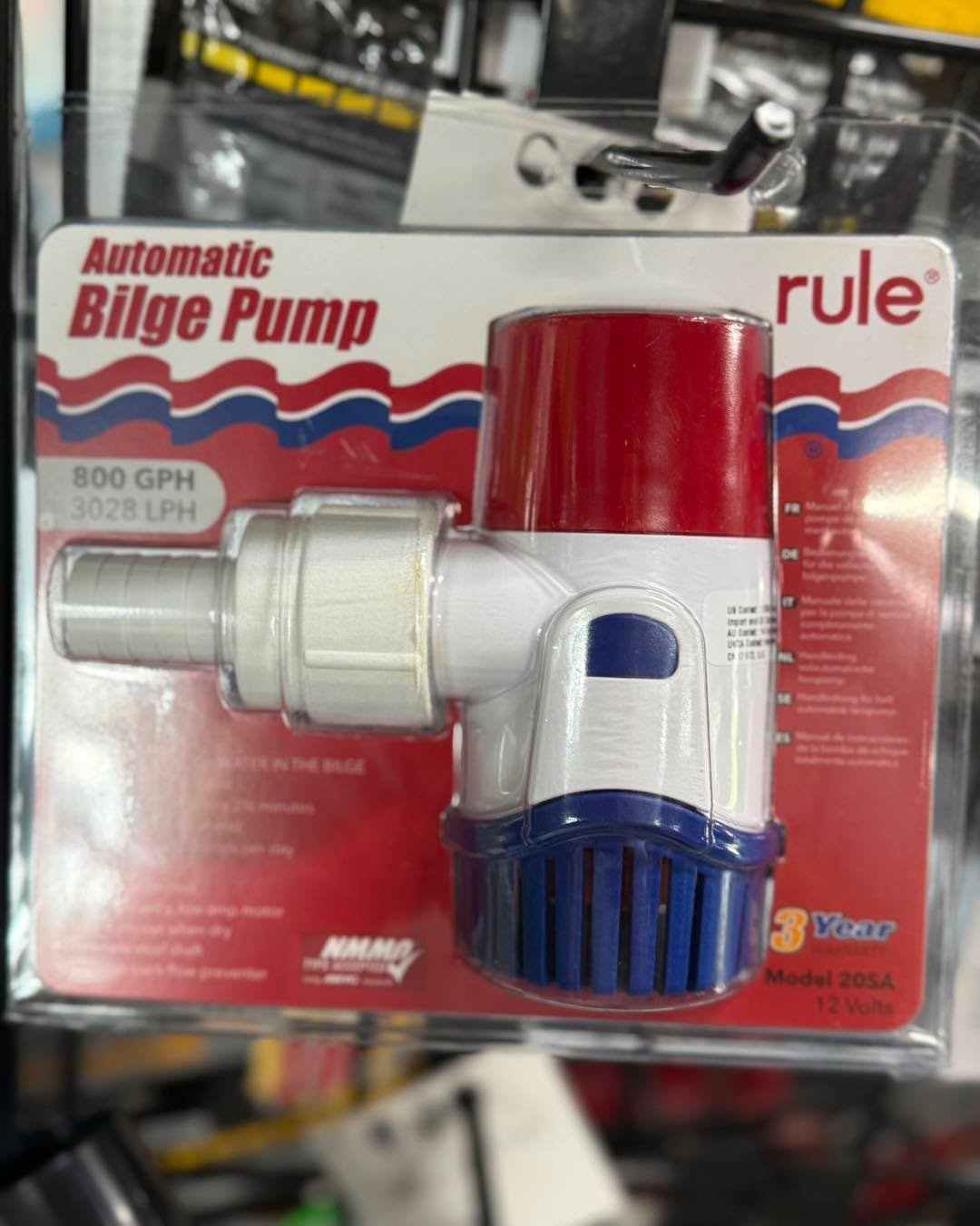 Rule bilge pumps available here at #tidelinemarine