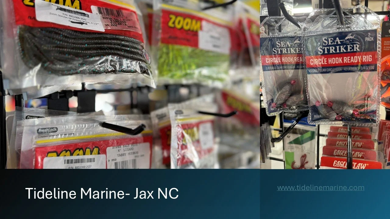 What is your bait of choice?
Come check us out at #tidelinemarine for all of your #boating #fishing #bait and #tackle needs in #jacksonvillenc
www.tidelinemarine.com