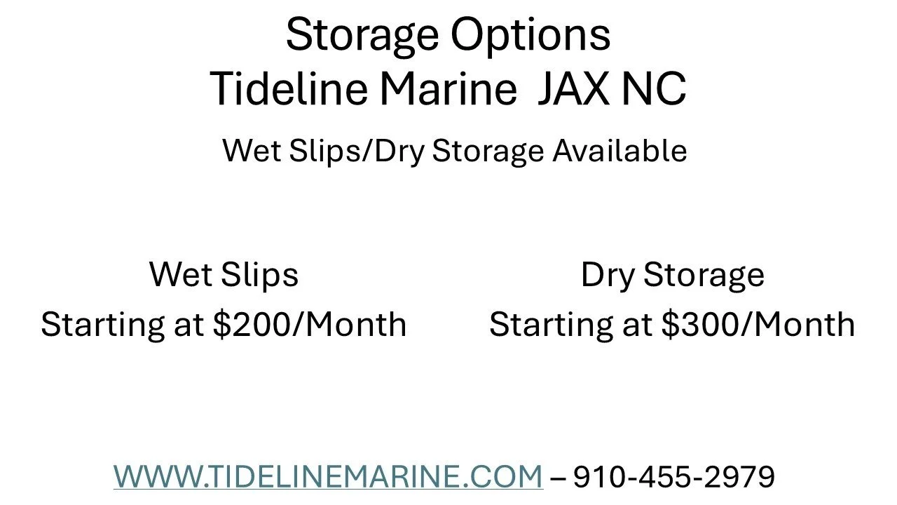 Where does your boat sleep?
Help us get to 5k followers and we will have an entire month of 20% off! PLEASE LIKE, COMMENT, AND SHARE!
Come check us out at #tidelinemarine for all of your #boating #fishing #bait and #tackle needs in #jacksonvillenc
w