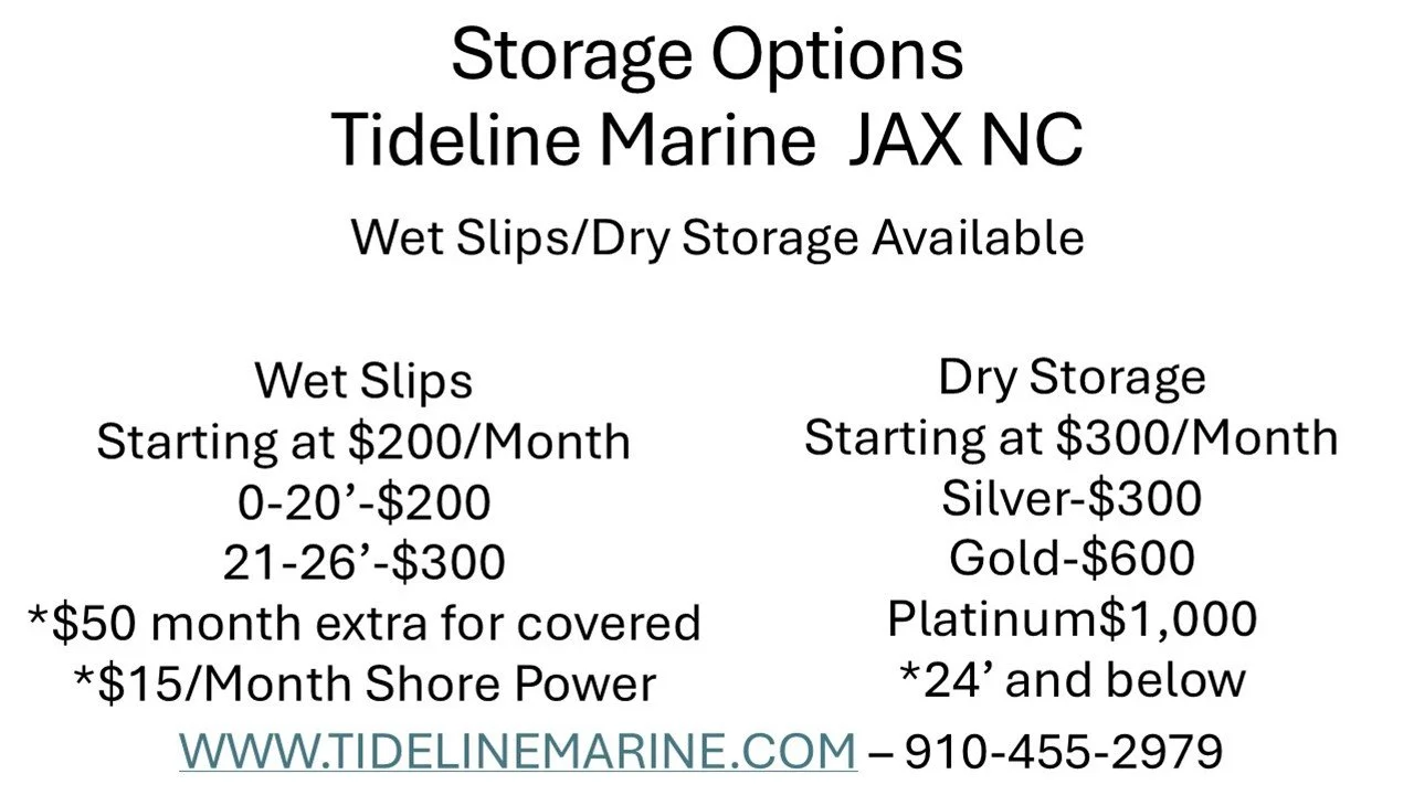 Help us get to 5k followers and we will have an entire month of 20% off! PLEASE LIKE, COMMENT, AND SHARE!
Come check us out at #tidelinemarine for all of your #boating #fishing #bait and #tackle needs in #jacksonvillenc
www.tidelinemarine.com