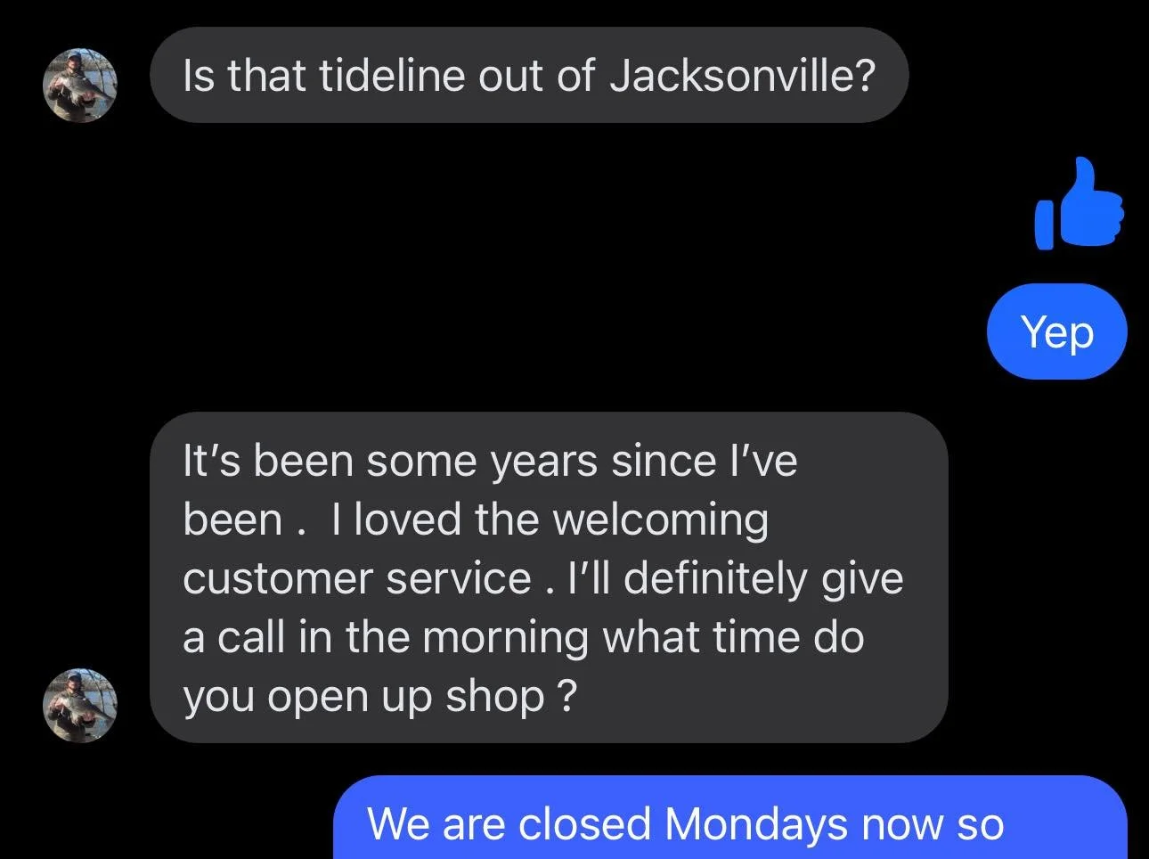 Kind words from a customer means everything !!