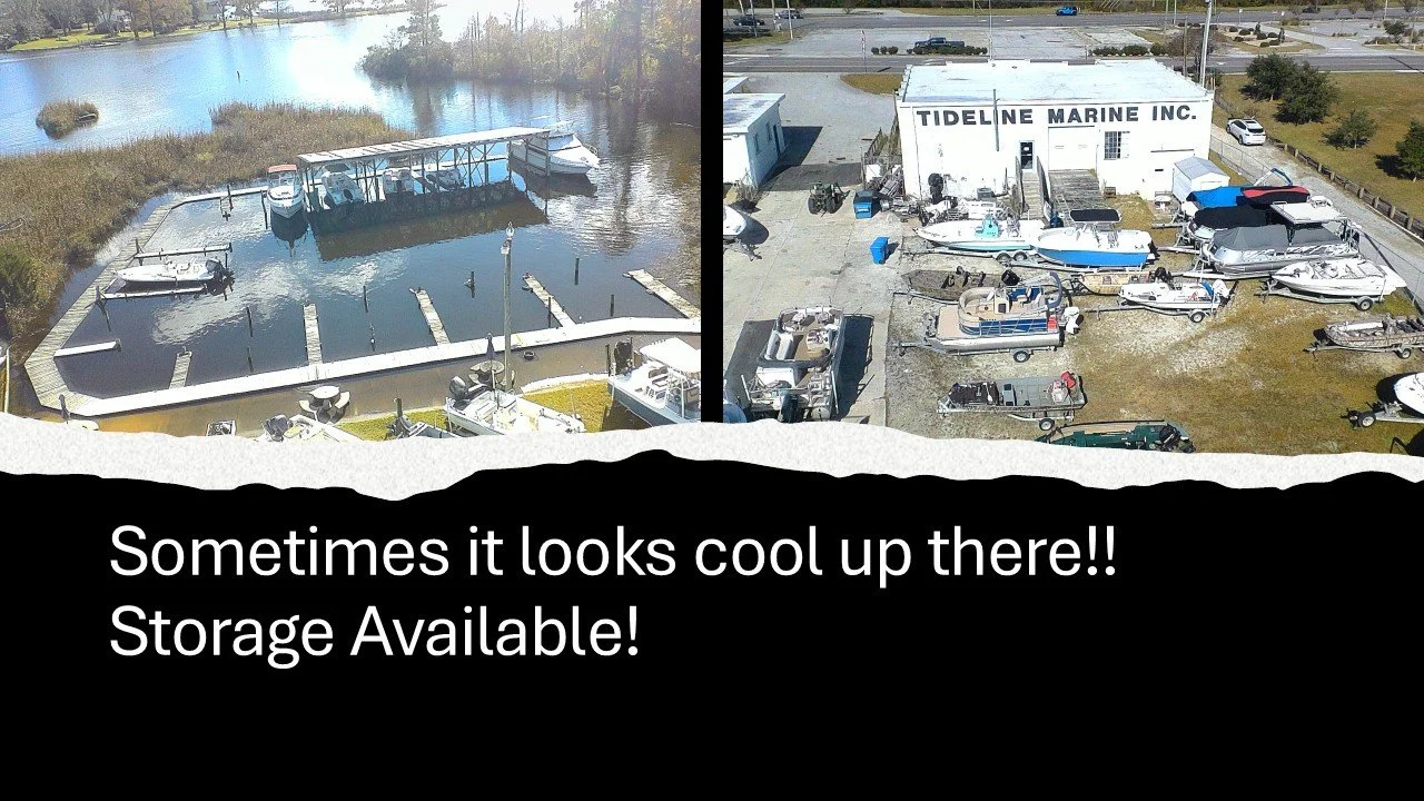 Got Storage?
SALE SALE SALE
20% OFF BAIT/TACKLE ALL OF OCTOBER 2025 at #tidelinemarine in #jacksonvillenc. Come check us out for all of your #boating #fishing #bait #tackle #parts #accessories and #saltlife needs in #onslowcounty. www.tidelinemarine
