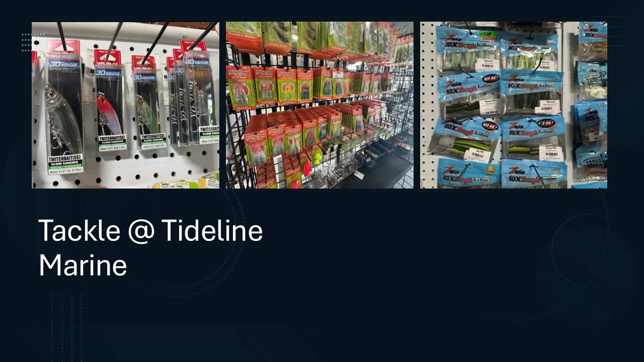 Time to Fish!!!
#inshore and #offshore tackle on sale 20% off Oct 2025, Keyword FALL!!
Come check us out at #tidelinemarine in #jacksonvillenc for all of your #boating #fishing #tackle #bait, and #saltlife needs. www.tidelinemarine.com #onslowcount