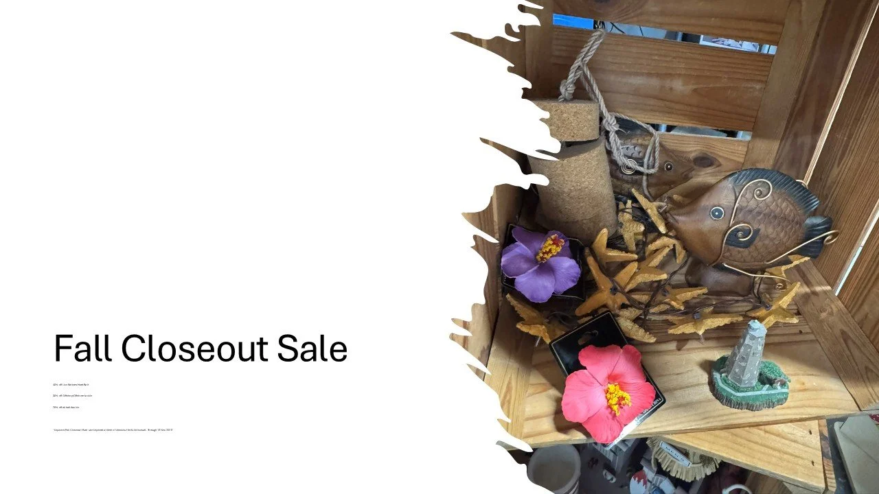 Come check out our SALES! FALL CLOSEOUT SALES!!!
up to 40% OFF! Bait/Tackle and Gifts
We are clearing out! make sure you stop by today
#bait #tacklee #parts #accessories #boat #boats #fishing #fallfishing #tidelinemarine #onslowcounty #shoplocal #ons