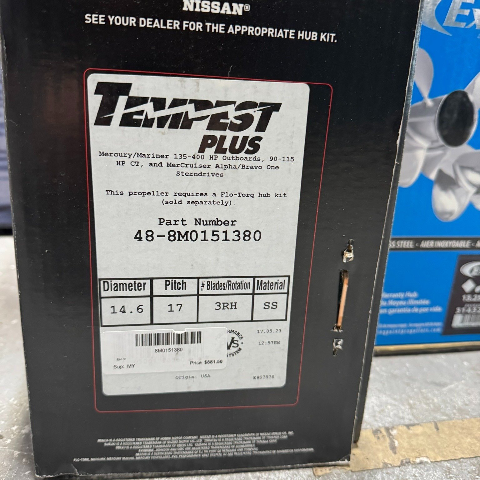 Got props?
STORE CLOSING SALE!
up to 60% off IN STOCK ITEMS!
Open Tuesday-Sat - Call during inclement weather plz.
Everything MUST GO!
come check us out at #tidelinemarine in #jacksonvillenc #onslowcounty #boating  #fishing 
check us out online www.t