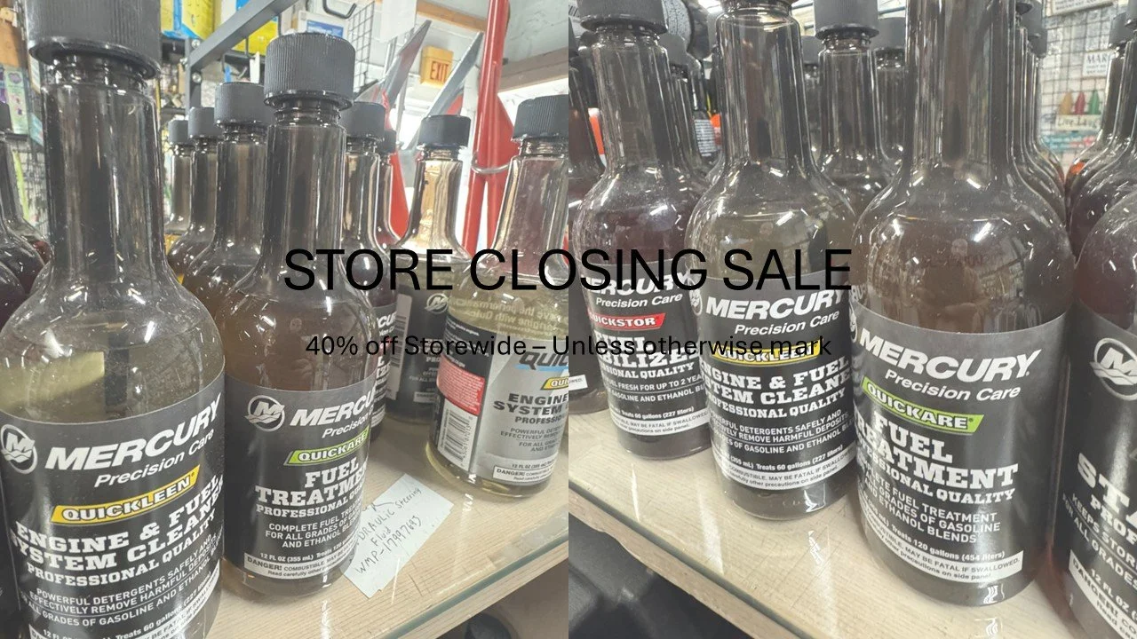 What are you looking for?
STORE CLOSEOUT
40% off STOREWIDE - Unless already marked
#tidelinemarine in #jacksonvillenc.  For all of your #boating, #fishing, #bait, and #tackle needs for #saltlife in #onslowcounty www.tidelinemarine.com
STOP BY BETWEEN