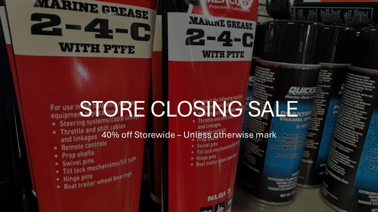 GOT TACKLE!
What are you looking for?
STORE CLOSEOUT
40% off STOREWIDE - Unless already marked
#tidelinemarine in #jacksonvillenc.  For all of your #boating, #fishing, #bait, and #tackle needs for #saltlife in #onslowcounty www.tidelinemarine.com
STO