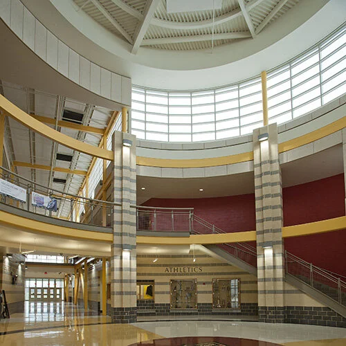 Oxon Hill High School atrium
