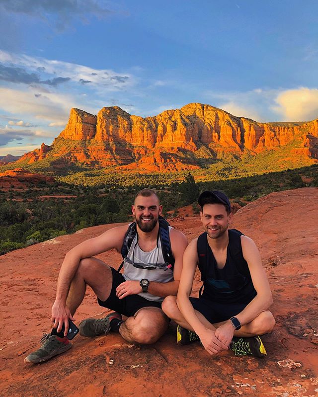 #fbf to our sunset hike up #bellrock trail in Sedona, AZ with @_tloper
&bull; &bull; &bull; &bull; &bull; &bull; &bull; &bull; &bull; &bull; &bull; &bull; &bull; &bull; &bull; &bull; &bull; &bull; &bull; &bull; &bull;
#vacation #springbreak #sedona #