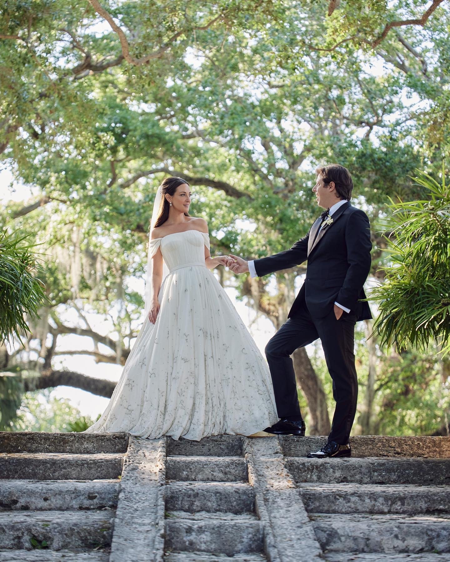 Micaela Erlanger Wedding at Viscaya Gardens Miami, FL