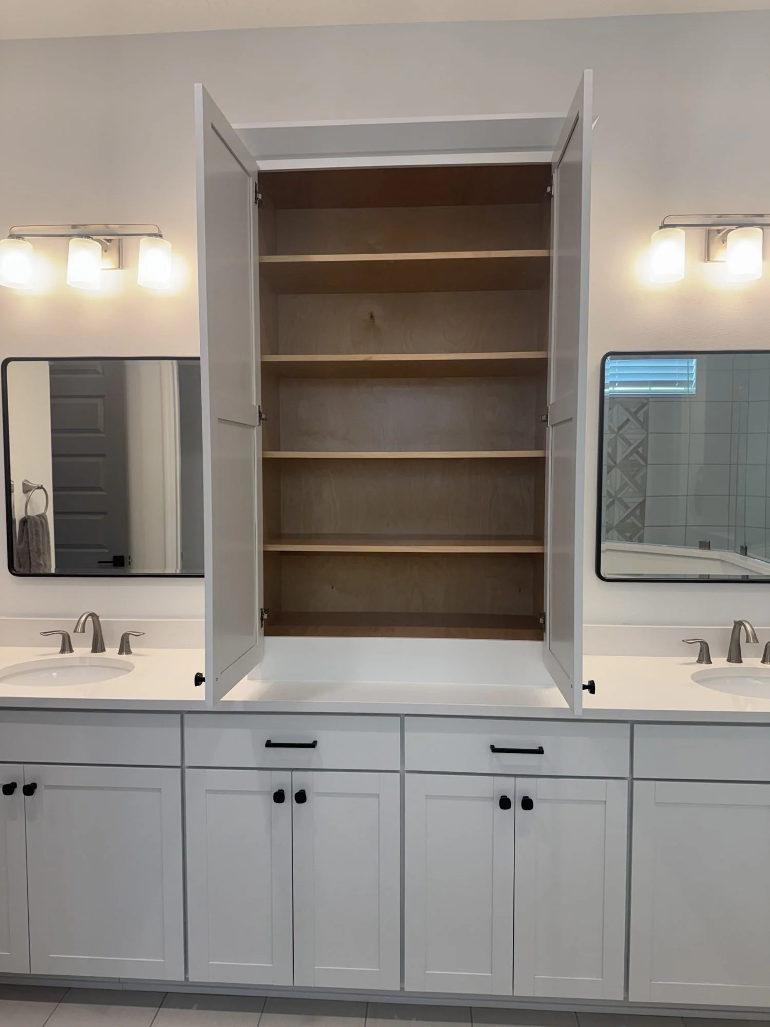 Custom bathroom vanity