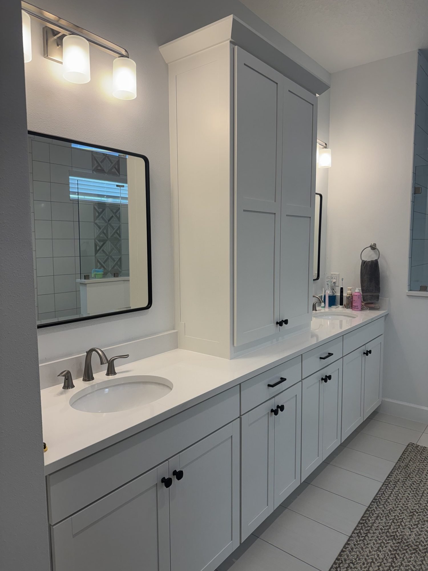 Custom bathroom vanity